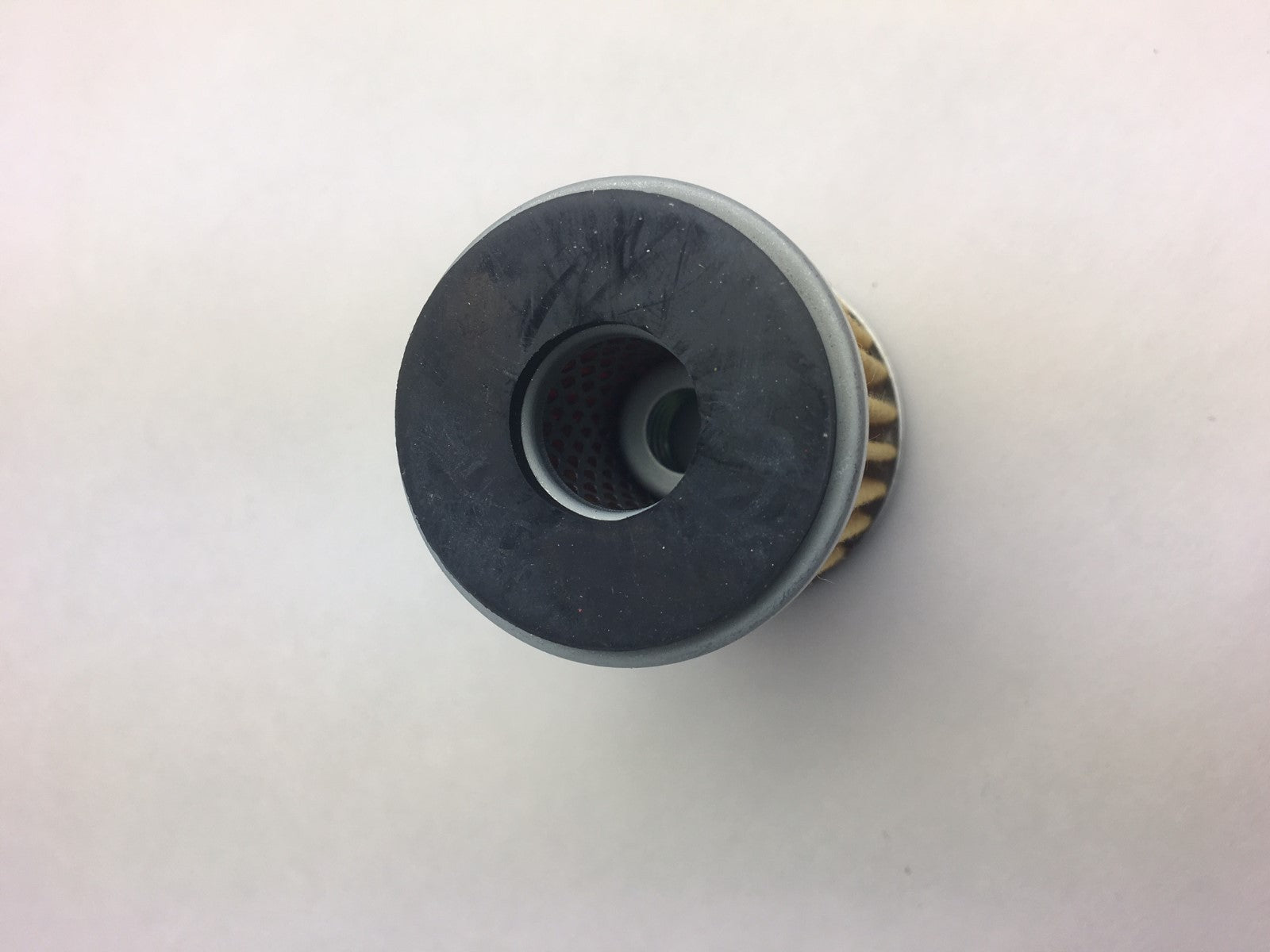 Genuine Yamaha 5D3-13440-09-00 OEM engine oil filter for YZ250F, YZ450F, WR250F, WR450F, and compatible Yamaha motorcycles.