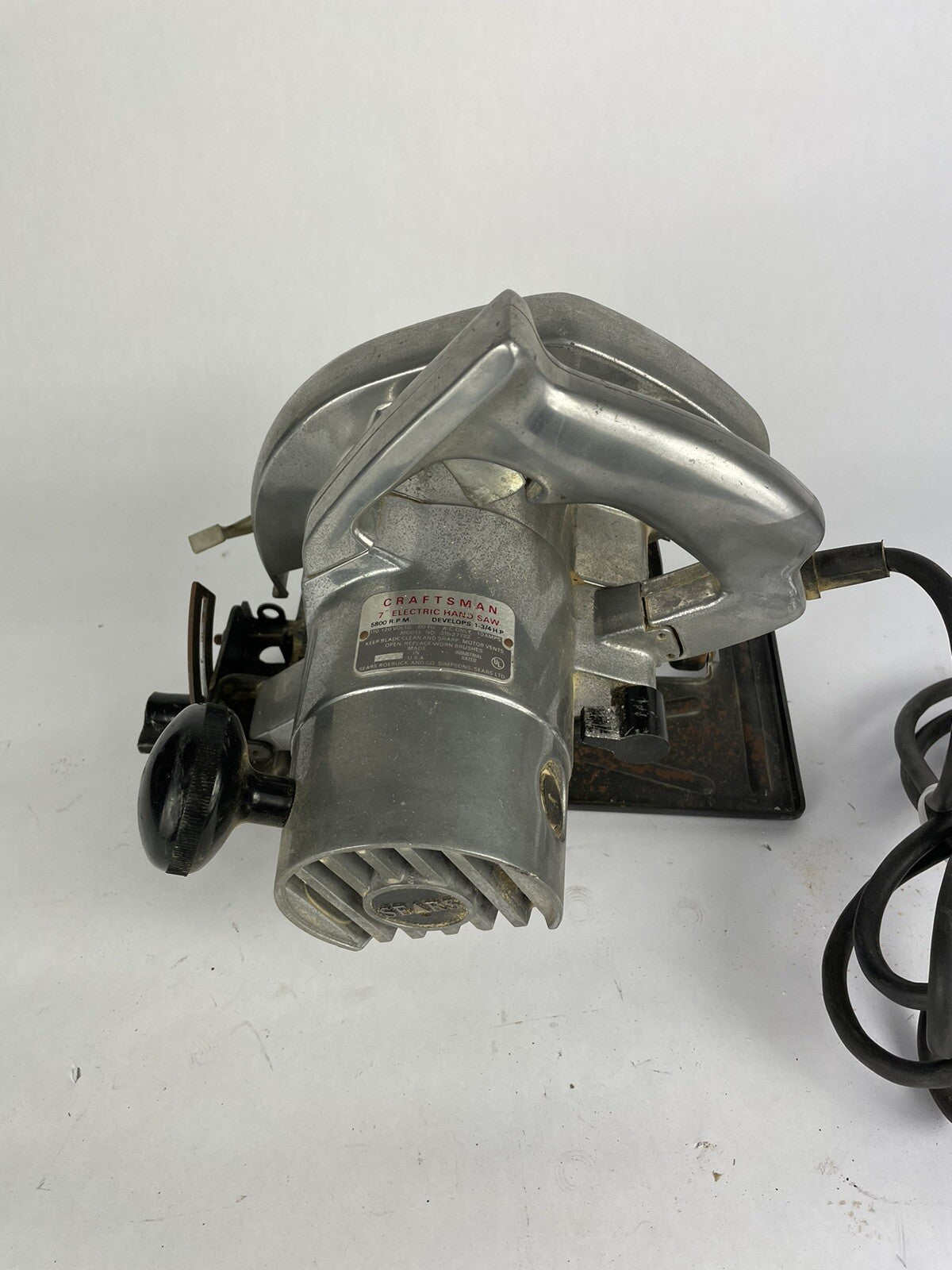 VINTAGE SEARS 7" CRAFTSMAN MODEL 315.27782 CIRCULAR SAW