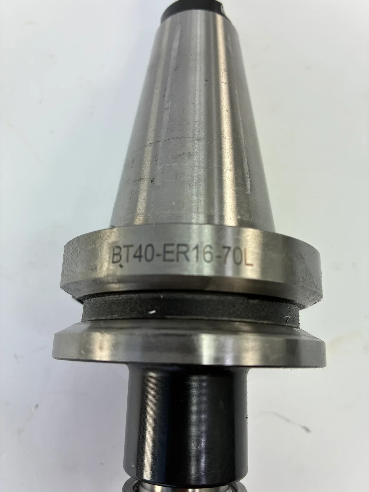 BT40 ER16-70L CNC Collet Chuck Tool Holder with Pull Stud and Tap