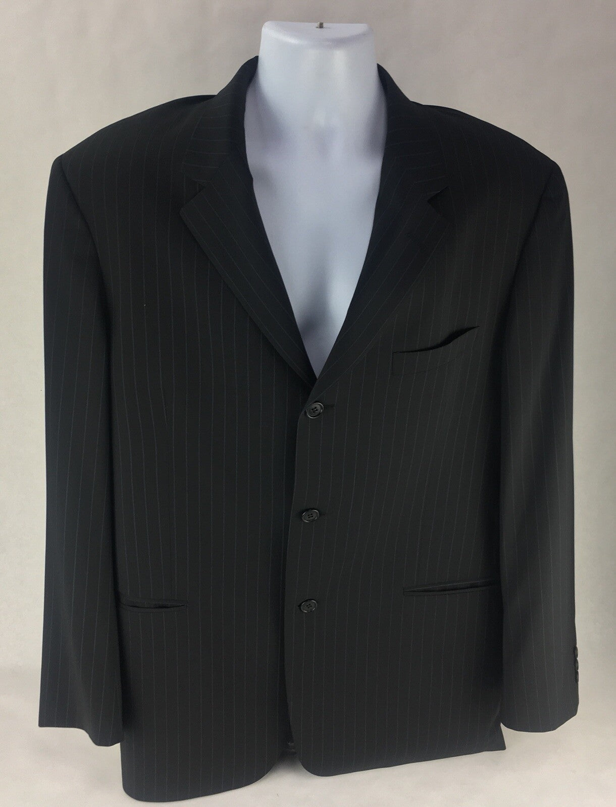 Cerruti 1881 - 2 Piece Suit - with Trousers - Wool Black 54 IT XL