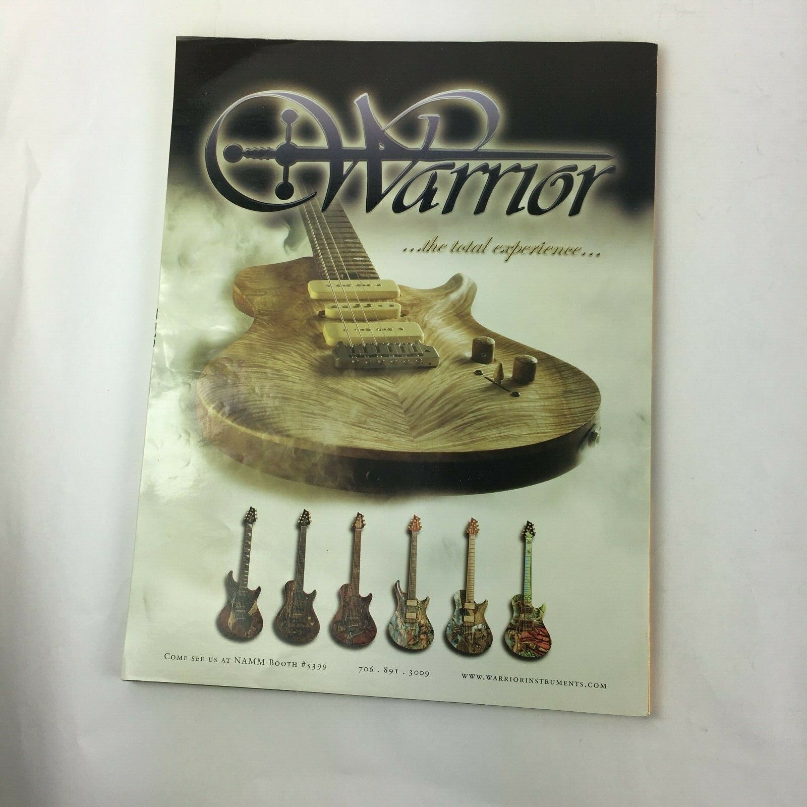 March 2006 Vintage Guitar Magazine Carlos Santana David Grissom Jim Weider Jeff