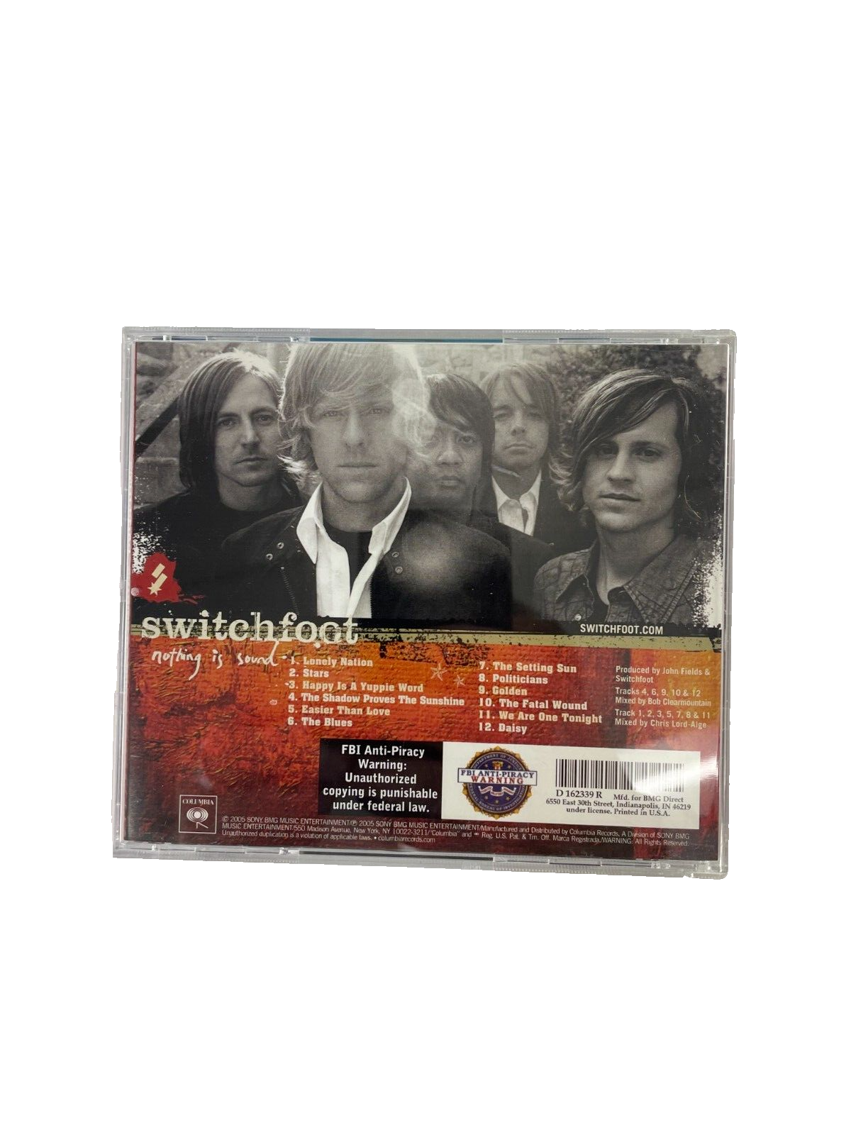 Switchfoot Nothing Is Sound Lonely Nation Stars Happy Is A Yuppie Word The #S-T