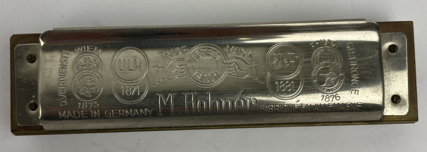 M. HOHNER A440 HARMONICA No. 1896 Marine Band Key Of C Made in Germany