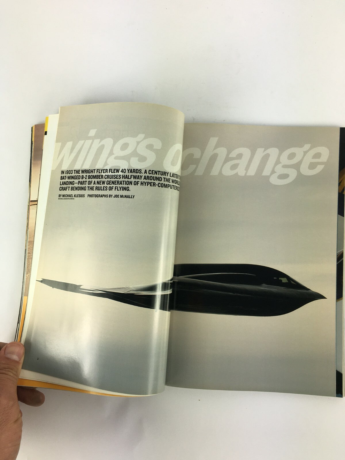December 2003 NationalGeographic Magazine The Future of Flying Hot PinkFlamingos