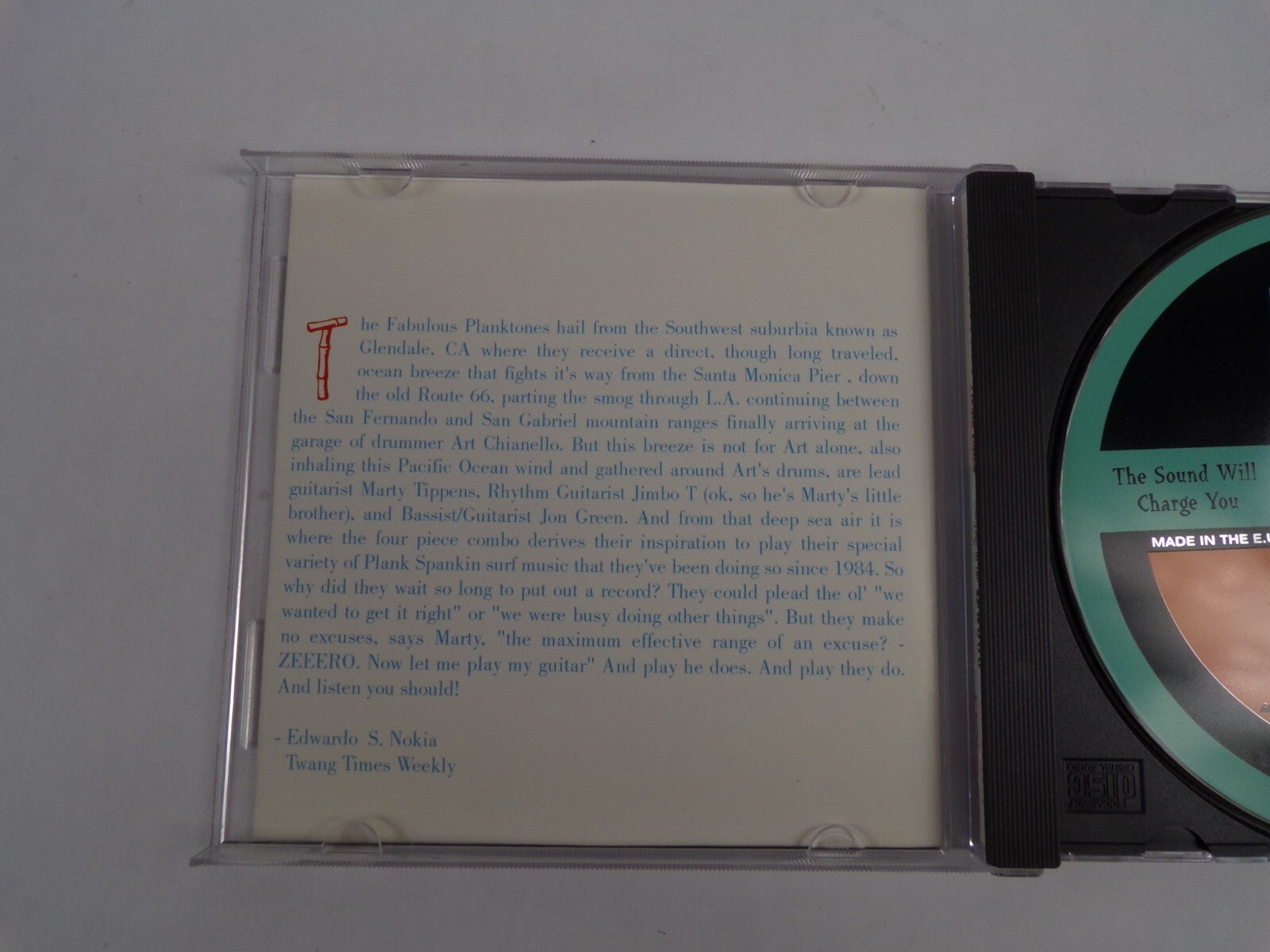 The Fabulous Plank-Tones Surfin! At The Savbao Air Raid SwellWoody CD#41