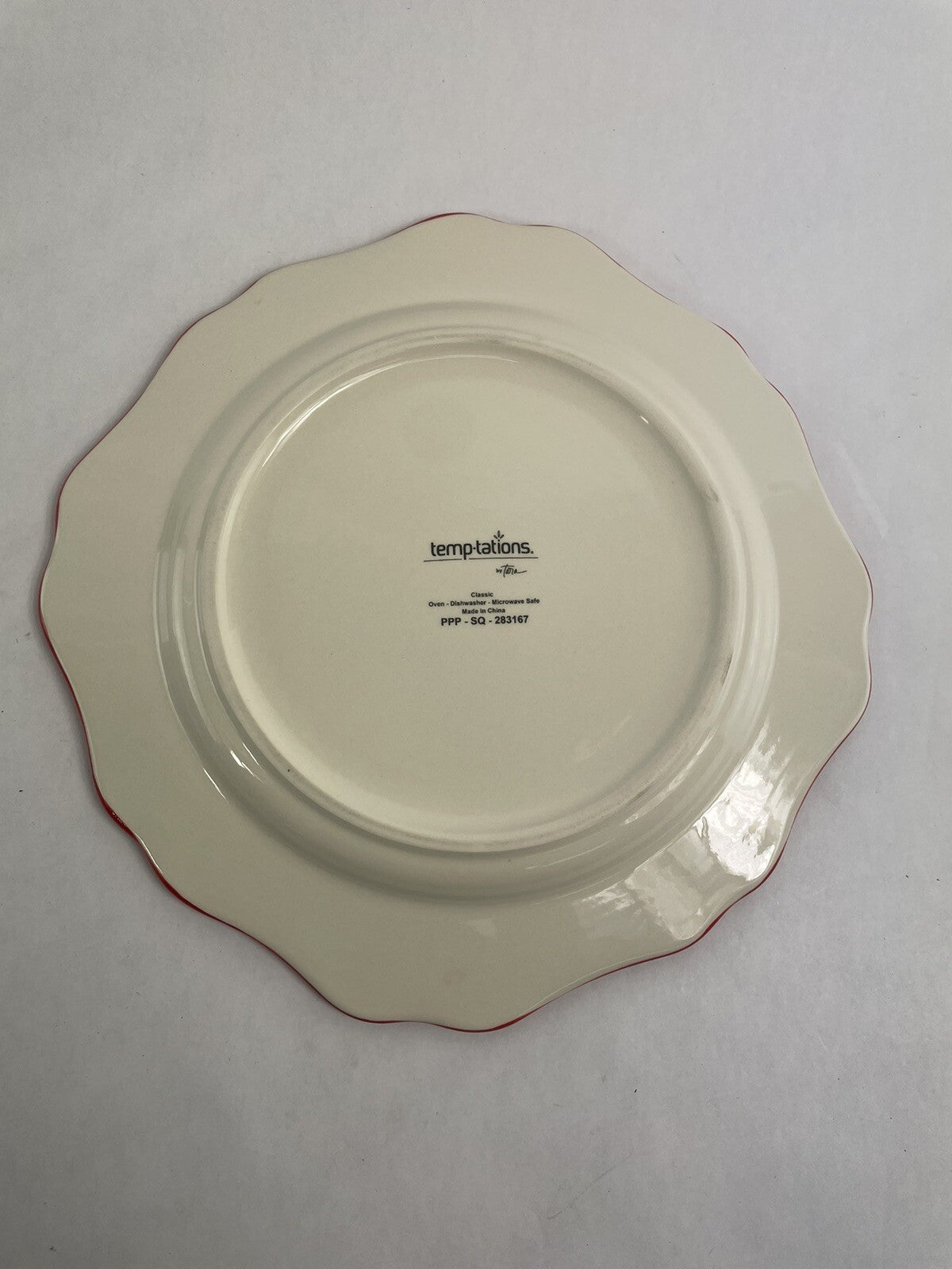 TEMPTATIONS THE GIVING PLATE Dish Keepsake 12”