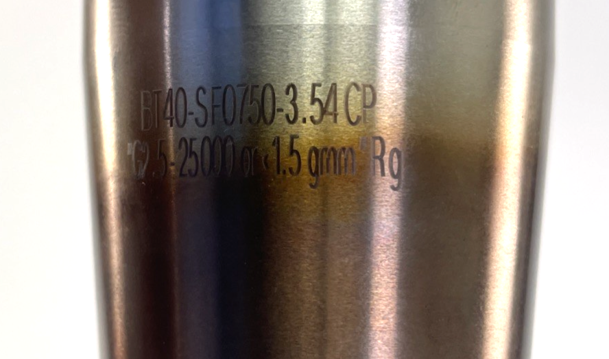Nikken Lyndex BT40 Collet Holder SF0625 - 3.54 CP G2.5 25K RPM w Maritool Stud +
