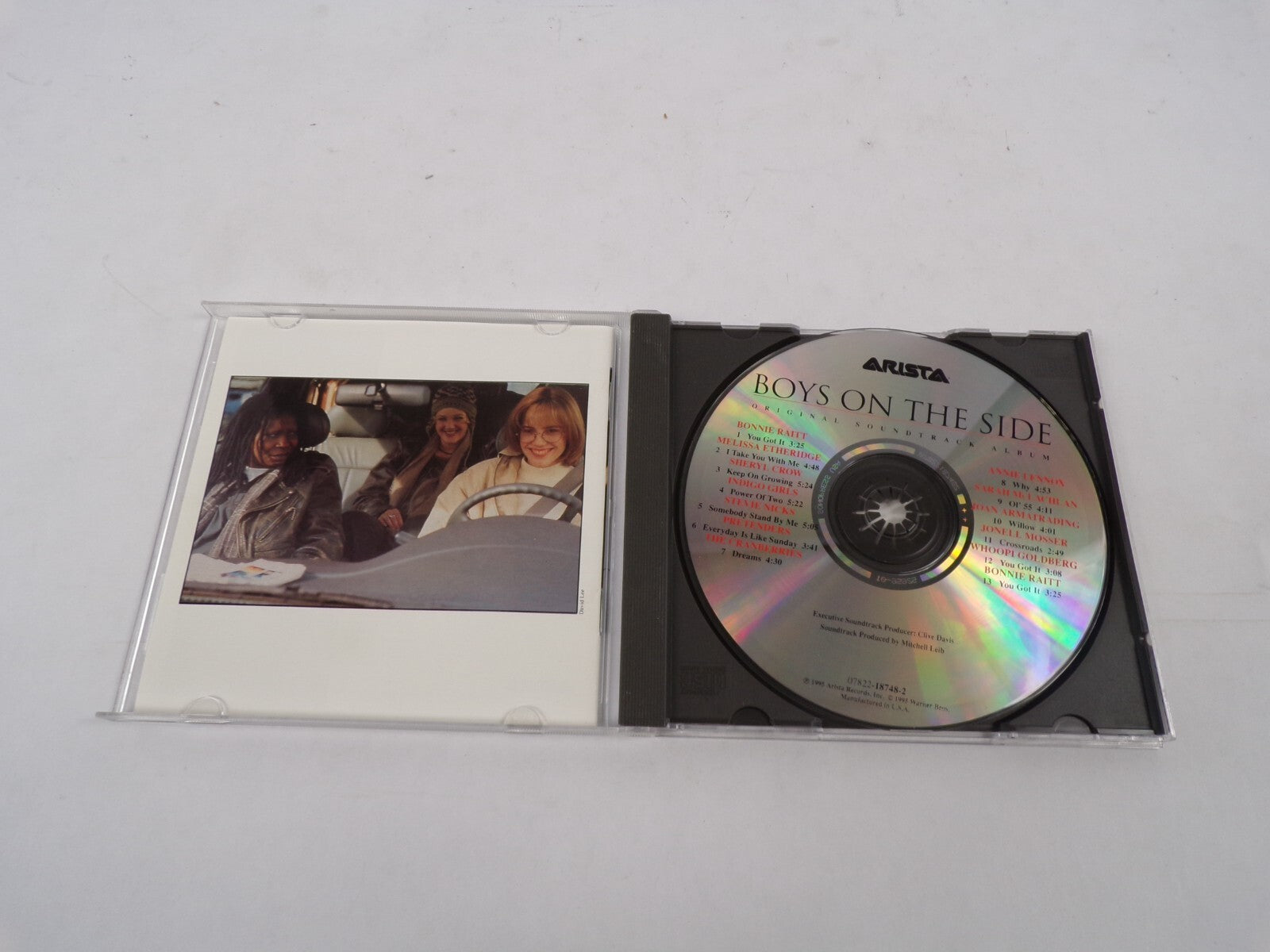 Boys On The Side Bonnie Raitt Melissa Etheridge Sheryl Crow Indigo Girls CD#25
