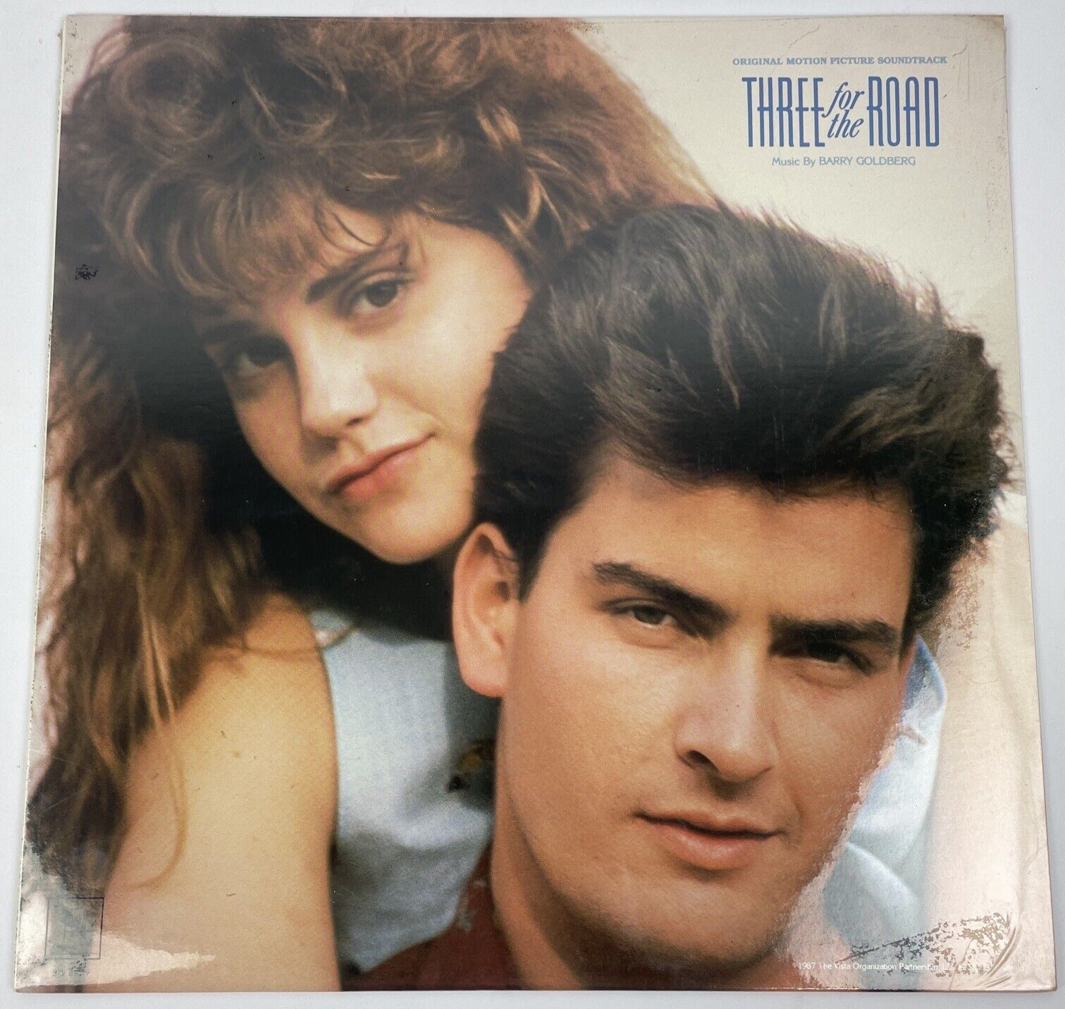 Three for the Road Original Soundtrack LP Vista Barry Goldberg - Charlie Sheen