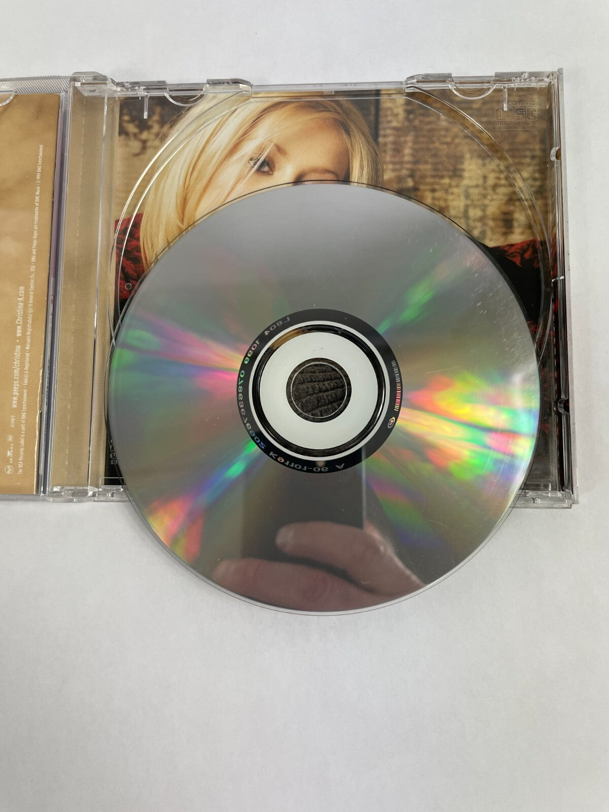 Christian Aguilera Genie In A Bottle What A Girl Wants I Turn To You So CD#72
