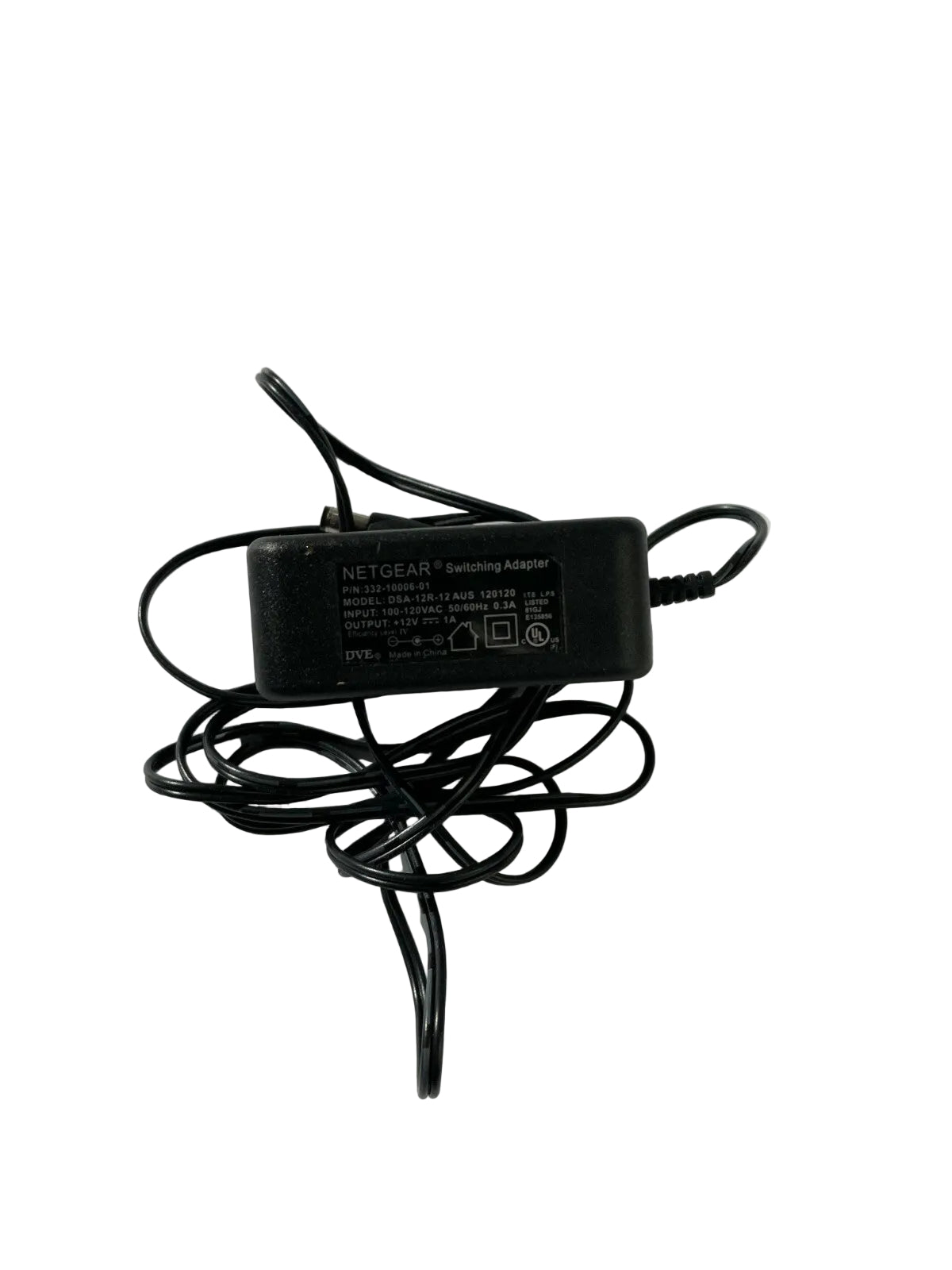 Genuine Netgear DSA-12R-12AUS 120120 Output 12 V 1 A Power Supply Adapter A81