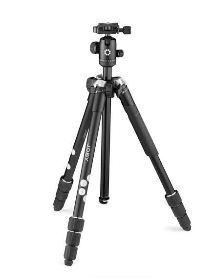 JOBY RangePod Smart Tripod Model JBO1677-BWW Black Made in Italy MINT Condition