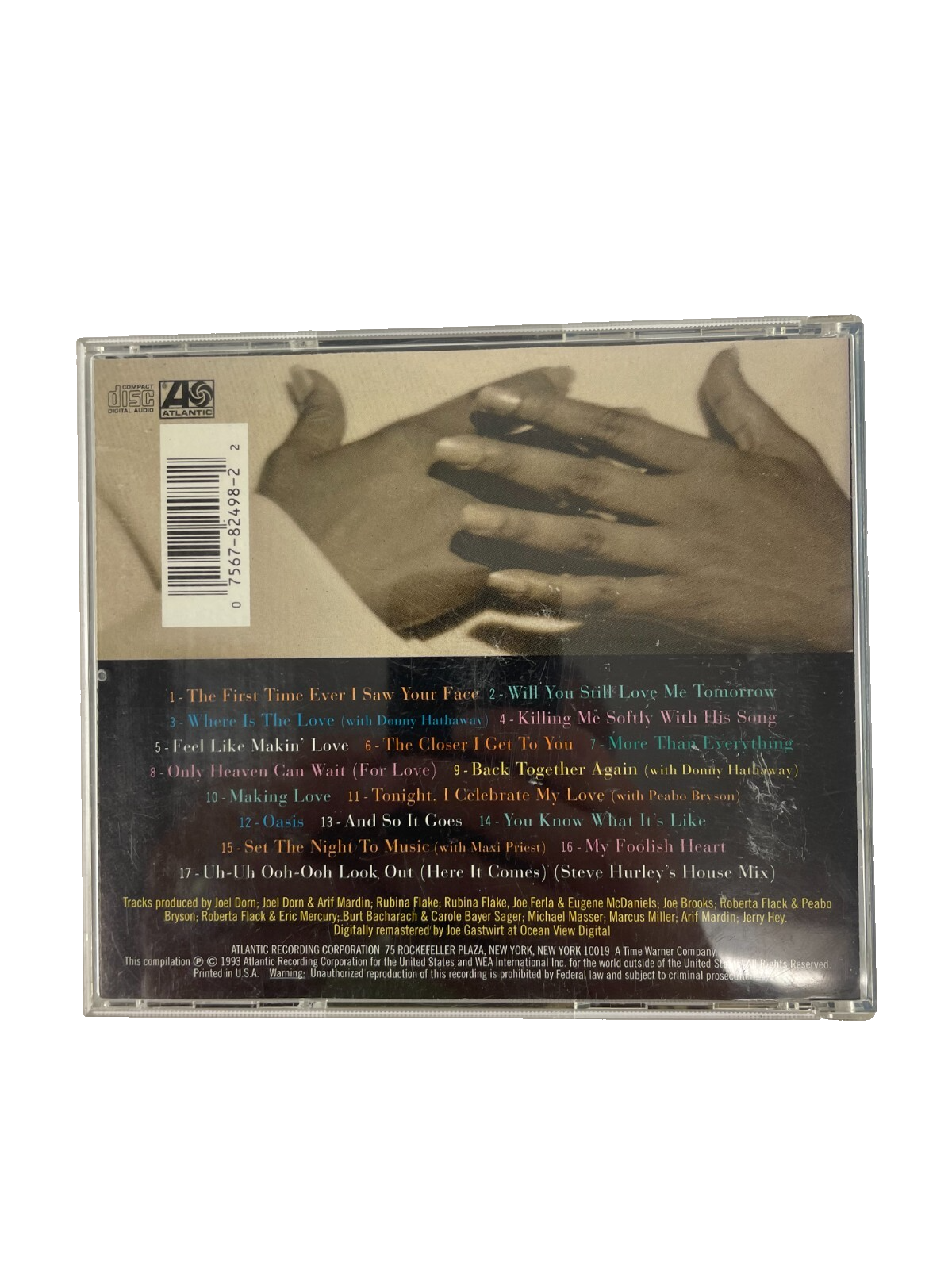 Softly With These Songs The Best Of Roberta Flack Feel Like Makin' Love CD#10