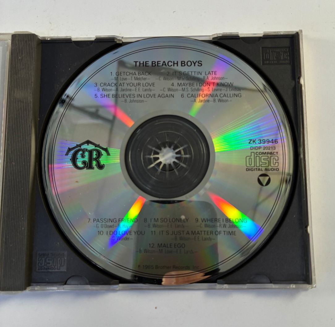 The Beach Boys Self Titled Caribou CD 1985