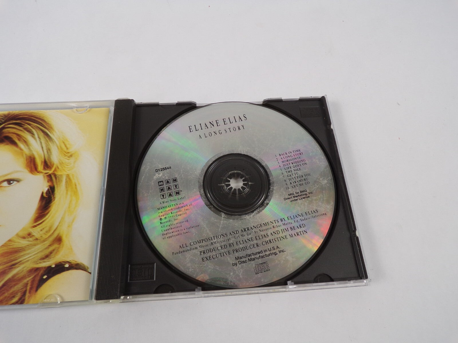 Eliane Elias Back In Time A Long Story Horizonte Just Kidding Life Goes TheCD#27