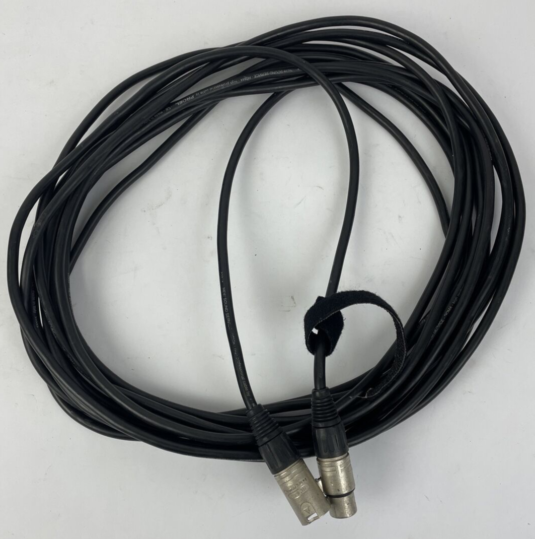 NEUTRIK 33ft XLR 3-Pin Male to 3 Pin Female Plug Microphone Mic Cable Cord