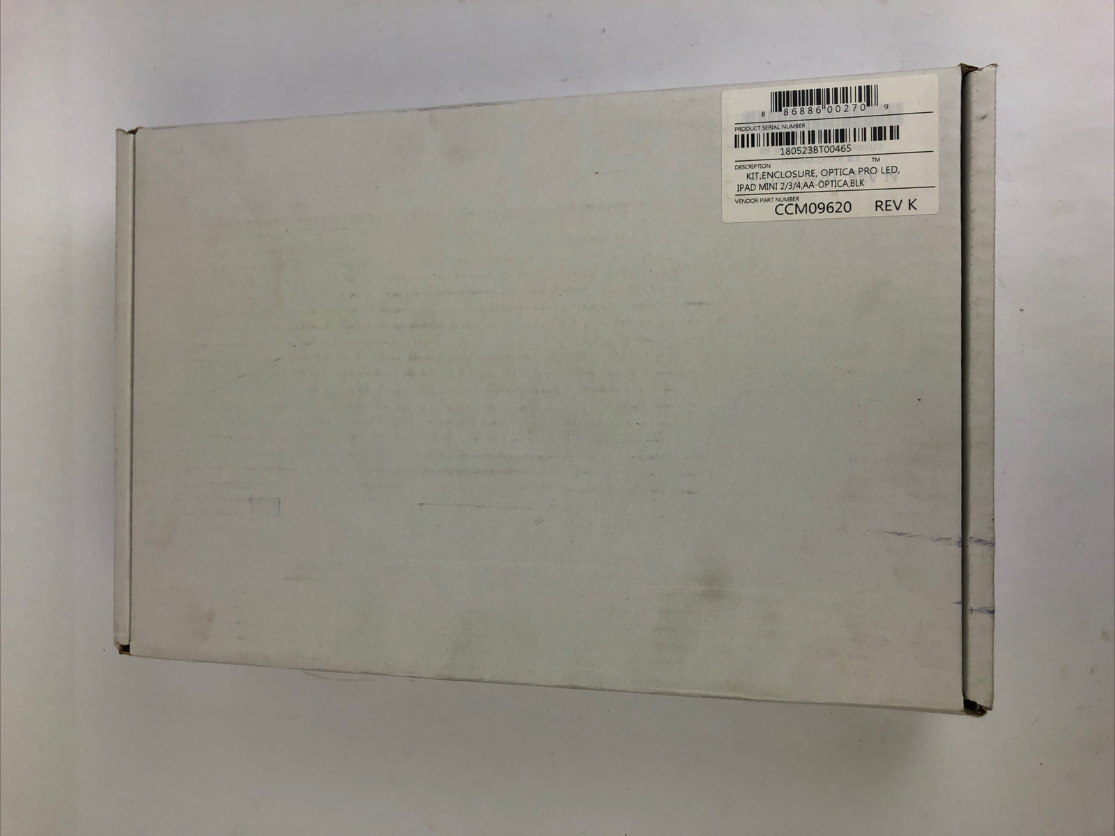 CCM09620 ARMORACTIVE OPTICA PRO LED ENCLOSURE FOR IPAD MINI 2/3/4 BLACK NIB