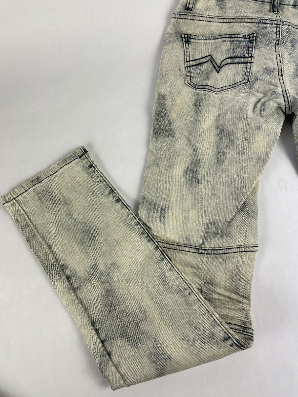 Machine Men's Denver Gray Tone Jeans Straight Leg Jeans Size W 32 L 32