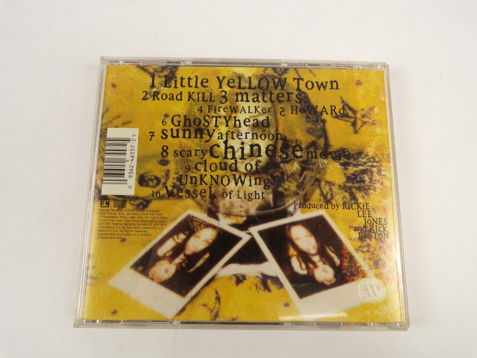 Rickie Lee Jones Ghostyhead Little Yellow Town Howard Firewalker CD#46