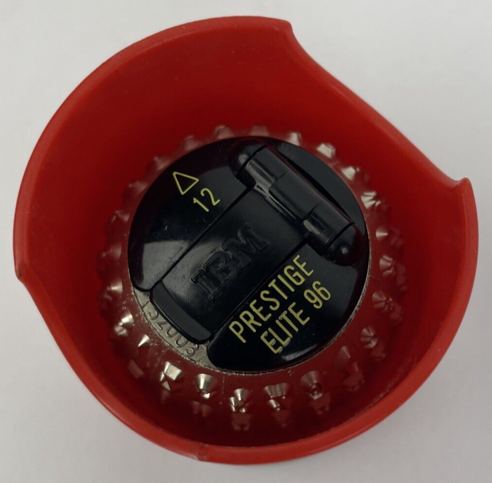 OEM IBM Prestige Elite 12 96 IBM Selectric III Typewriter Element Ball Font