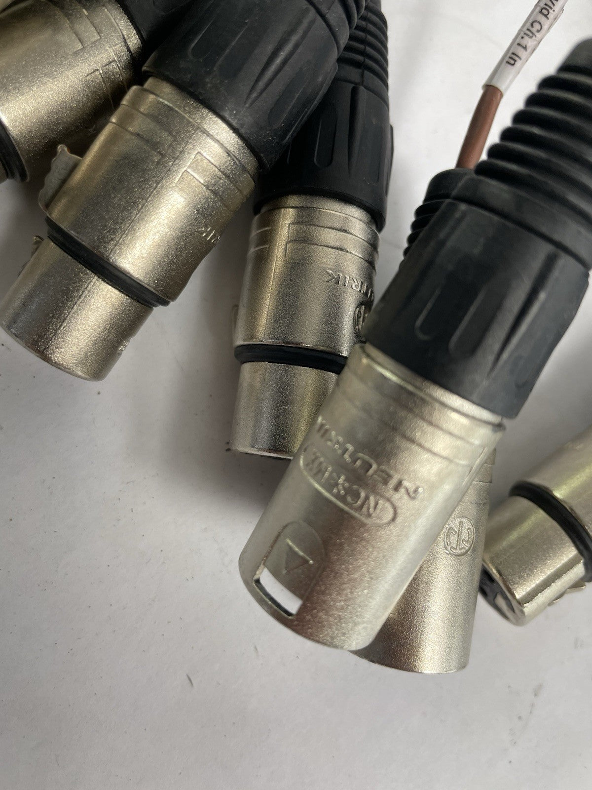 GEPCO 12 Channel Male 1/4" Phone to 3-Pin Neutrik XLR Female Male Snake Cable