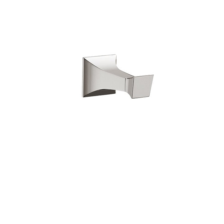 Aquabrass Serie 5300 05308 polished nickel bridge robe hook bathroom accessory