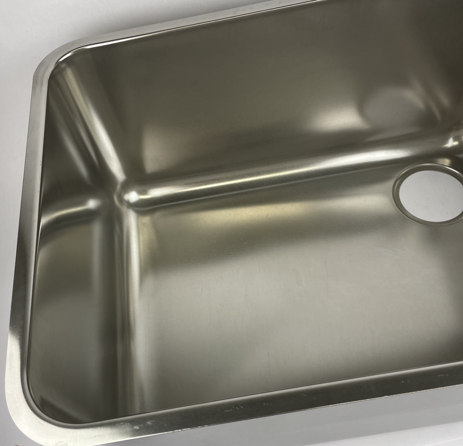 X - Large Stainless Steel Single Bowl Rectangle Under-mount Kitchen Sink ID