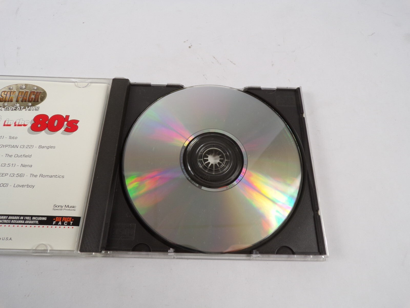 Living In The 80's Rosanna Walk Like Any Egyptian Your Love 99 Red Balloon CD#48