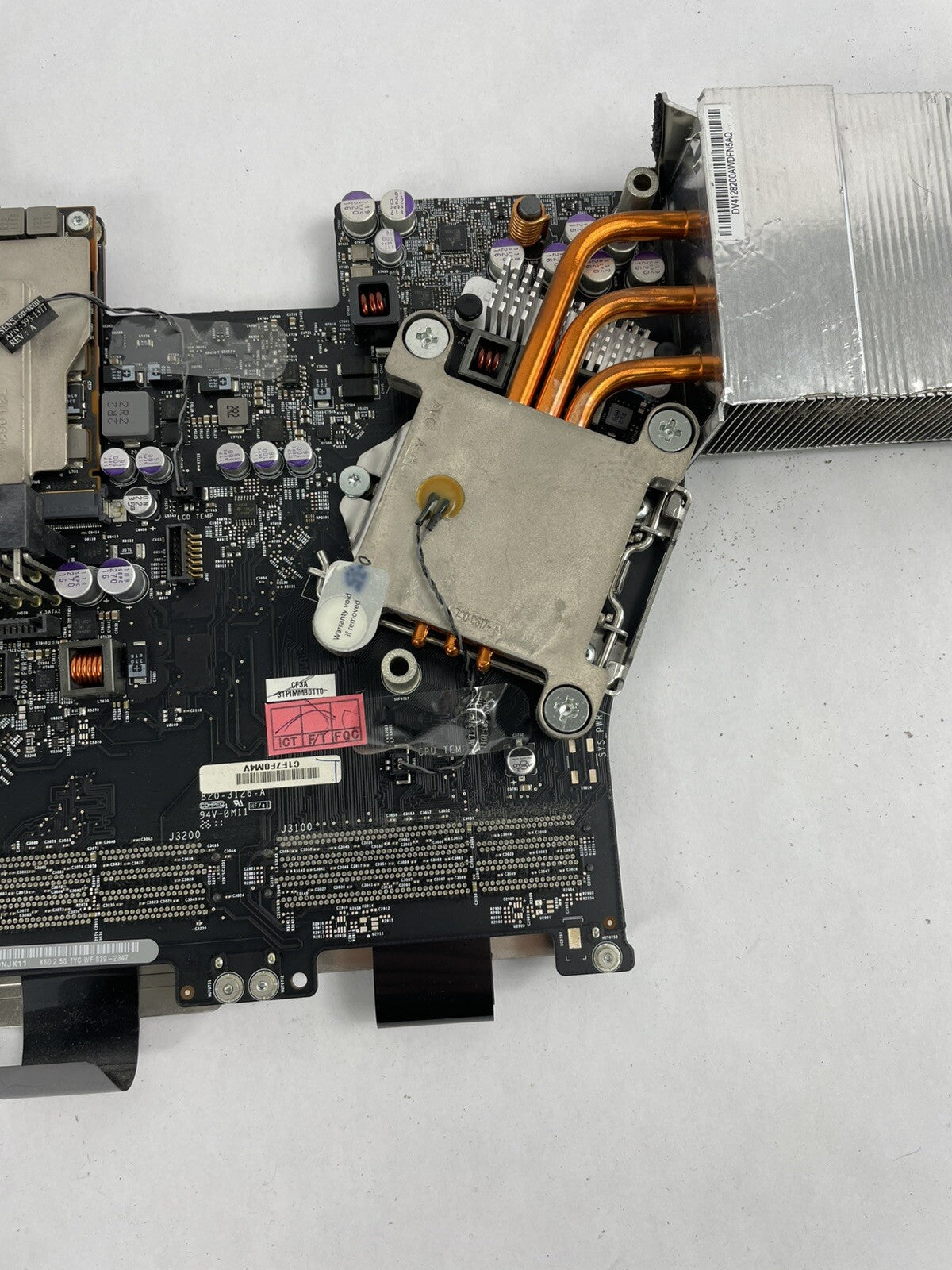 iMac 820-3126-A 21.5" A1311 Logic Board Assy w/2.5 GHz i5 CPU EMC 2428 Mid 2011