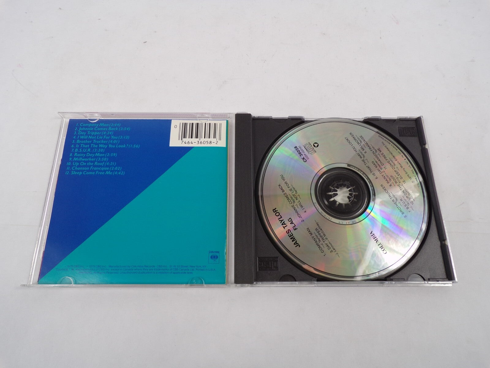 James Taylor-Flag Company Man Johnnie Comes Back Day Tripper I Will Not CD#30