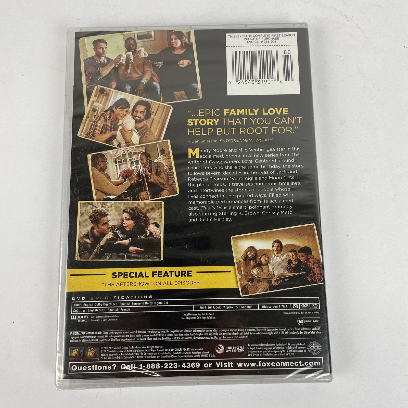This Is Us : The Complete Season 1 - Digital DVD Video Brand New Sealed