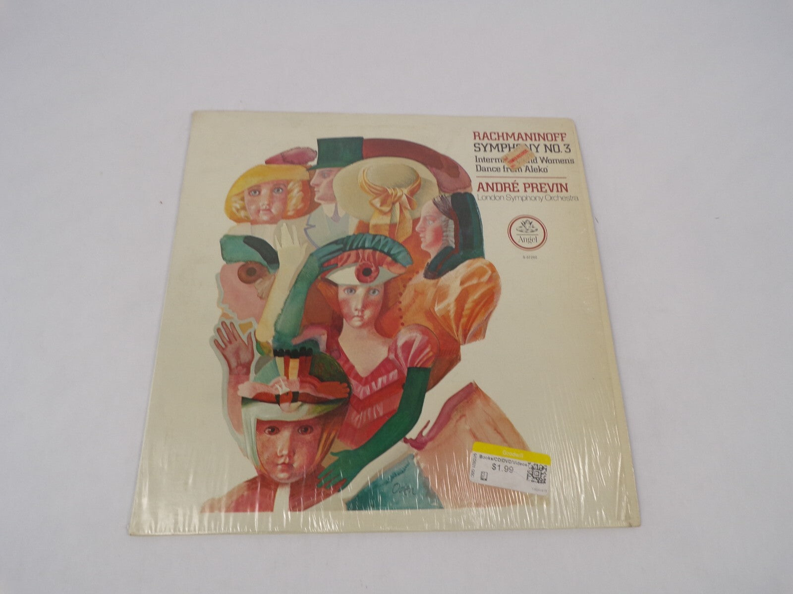 Rachmaninoff Symphony No.3 Intermezzo & Women's Dance From Aleko Vinyl Record