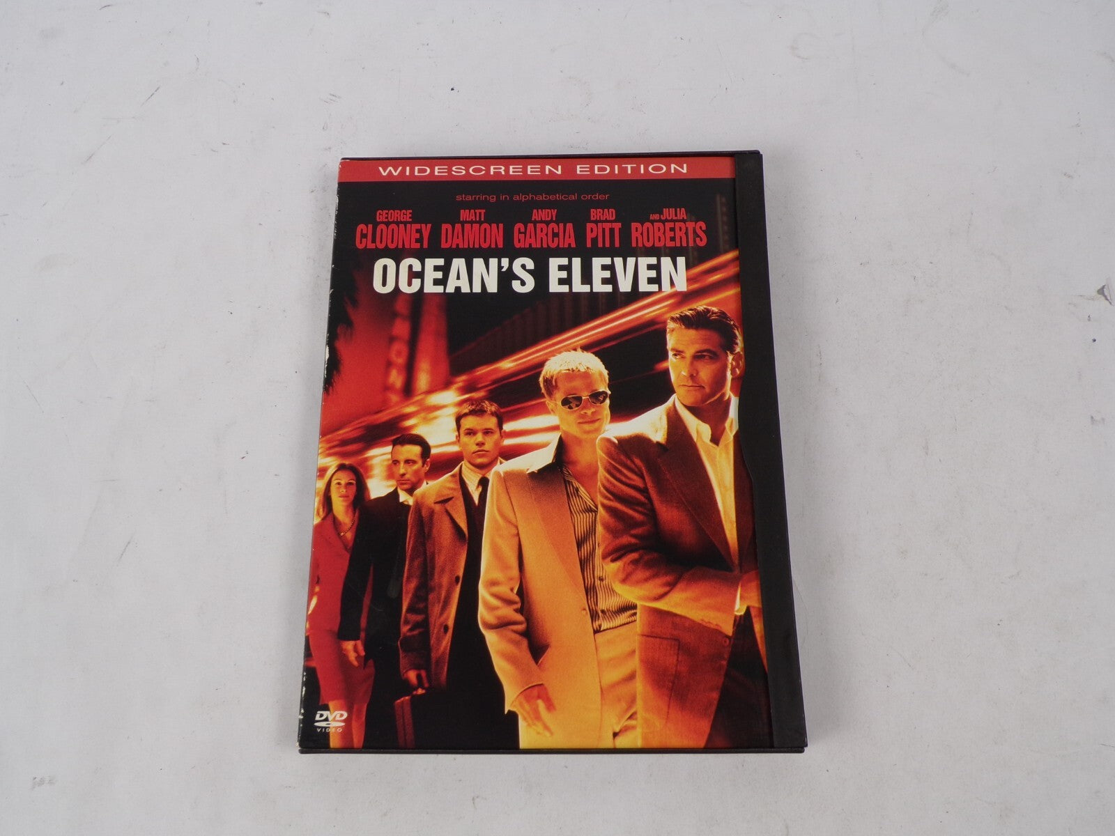 Ocean's Eleven George Clooney Starring In Alphabetical Order WidescreeDVD Movies