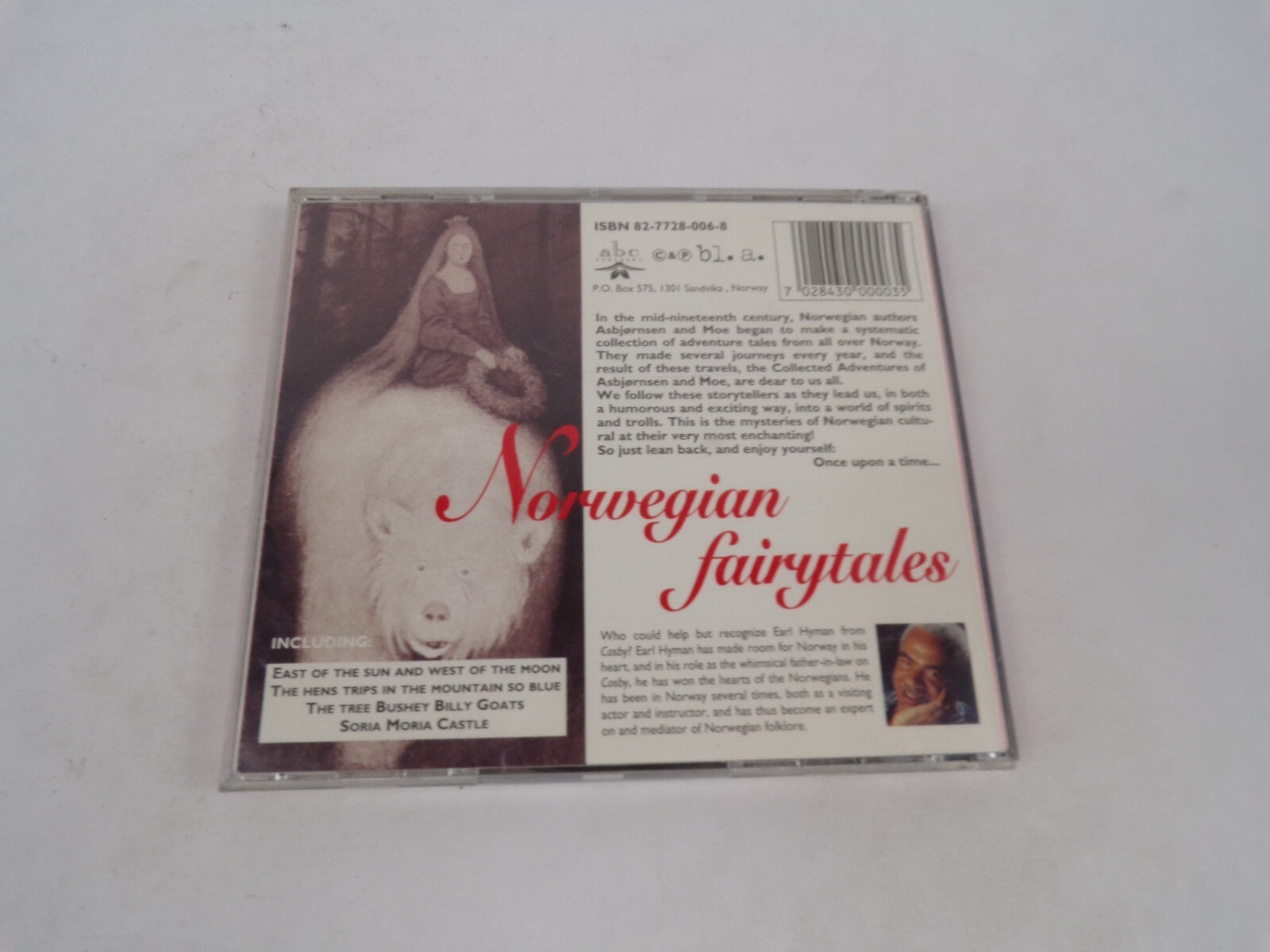 Troll Fairytales Norwegian Troll Fairytales Read By Earl Hyman East Of The CD#71
