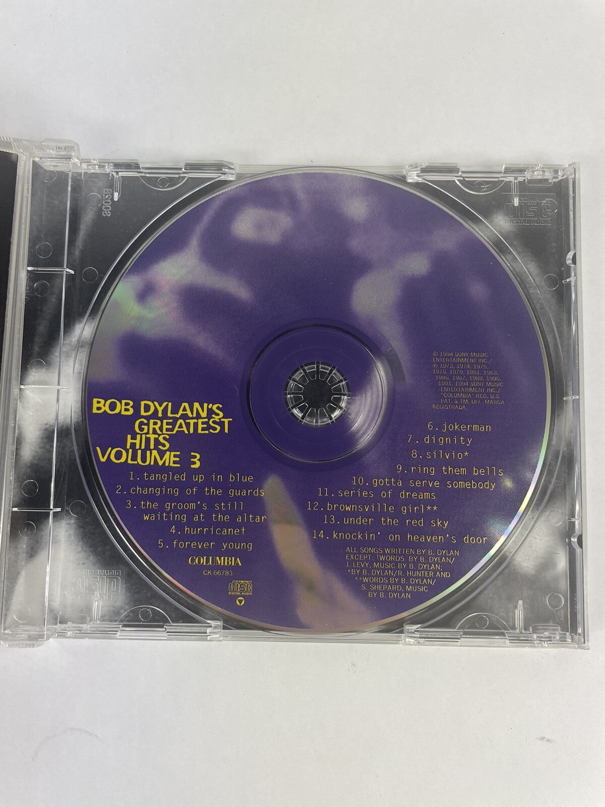 BOB DYLAN - GREATEST HITS VOLUME 3 CD (1994). #8