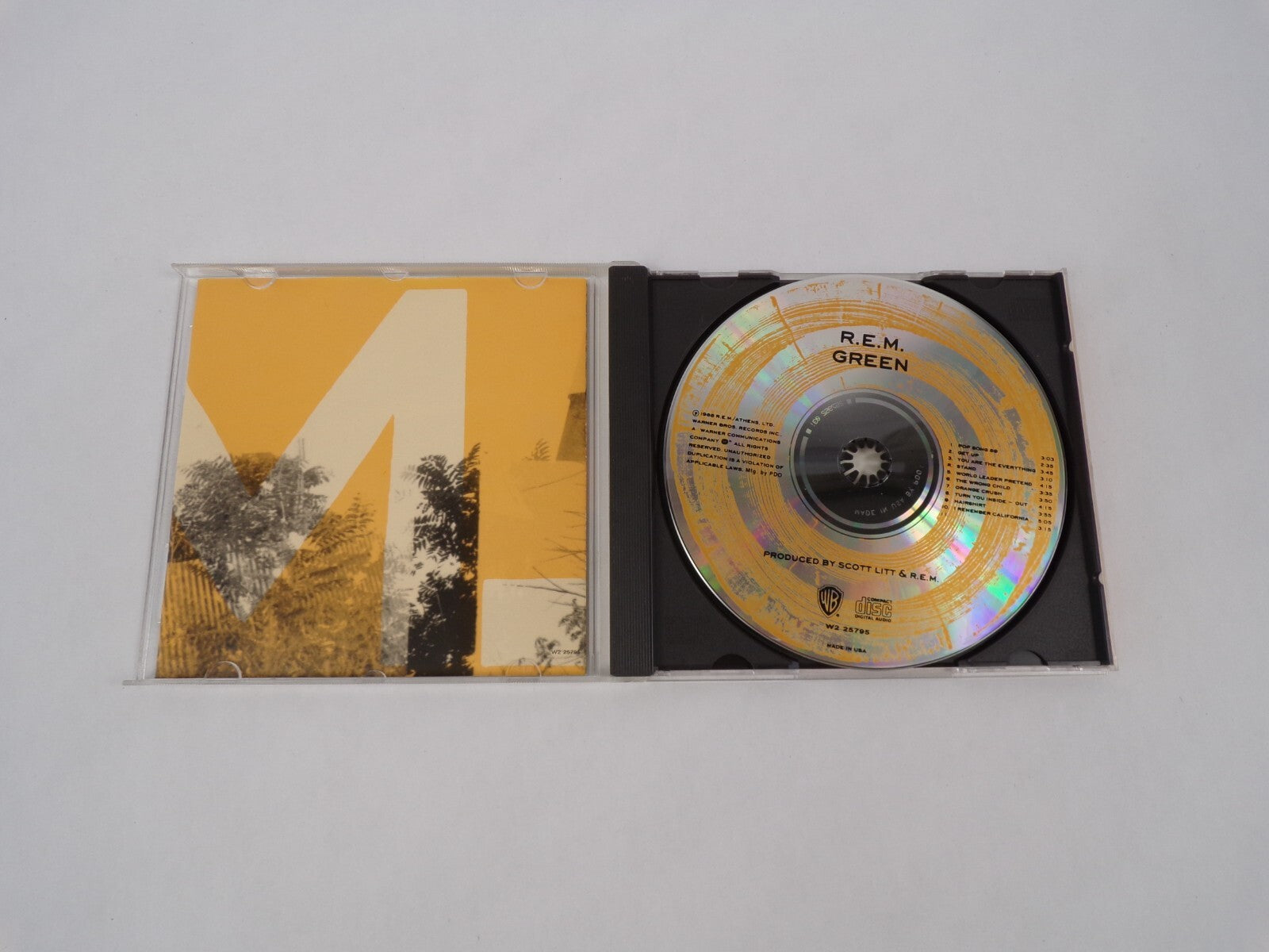 Green R.E.M. Pop Bond Get Up You ARe The Everything Stand World Leader CD#63