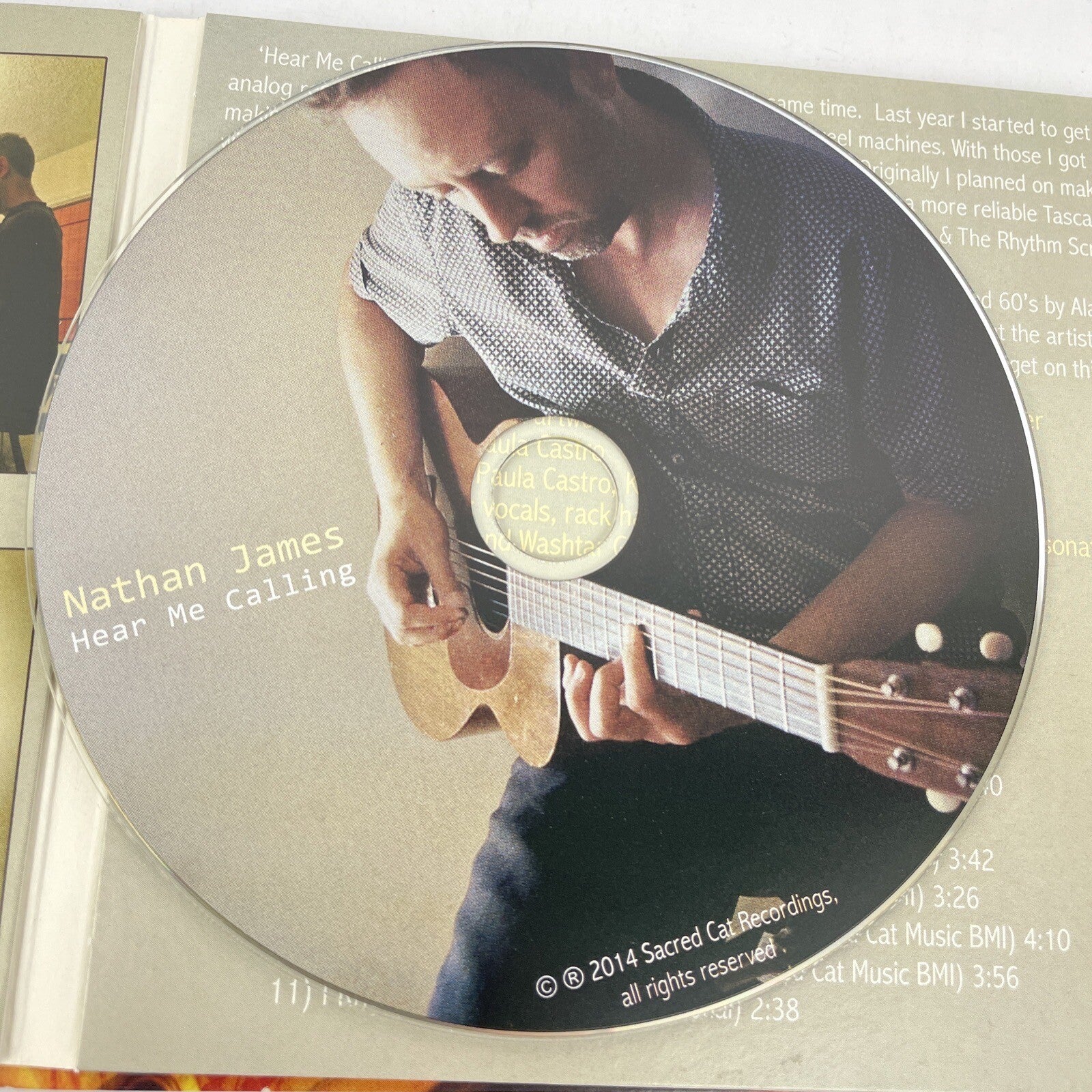 2 x Nathan James - Hear Me Calling & what You Make of It - Digital Audio CD - JK