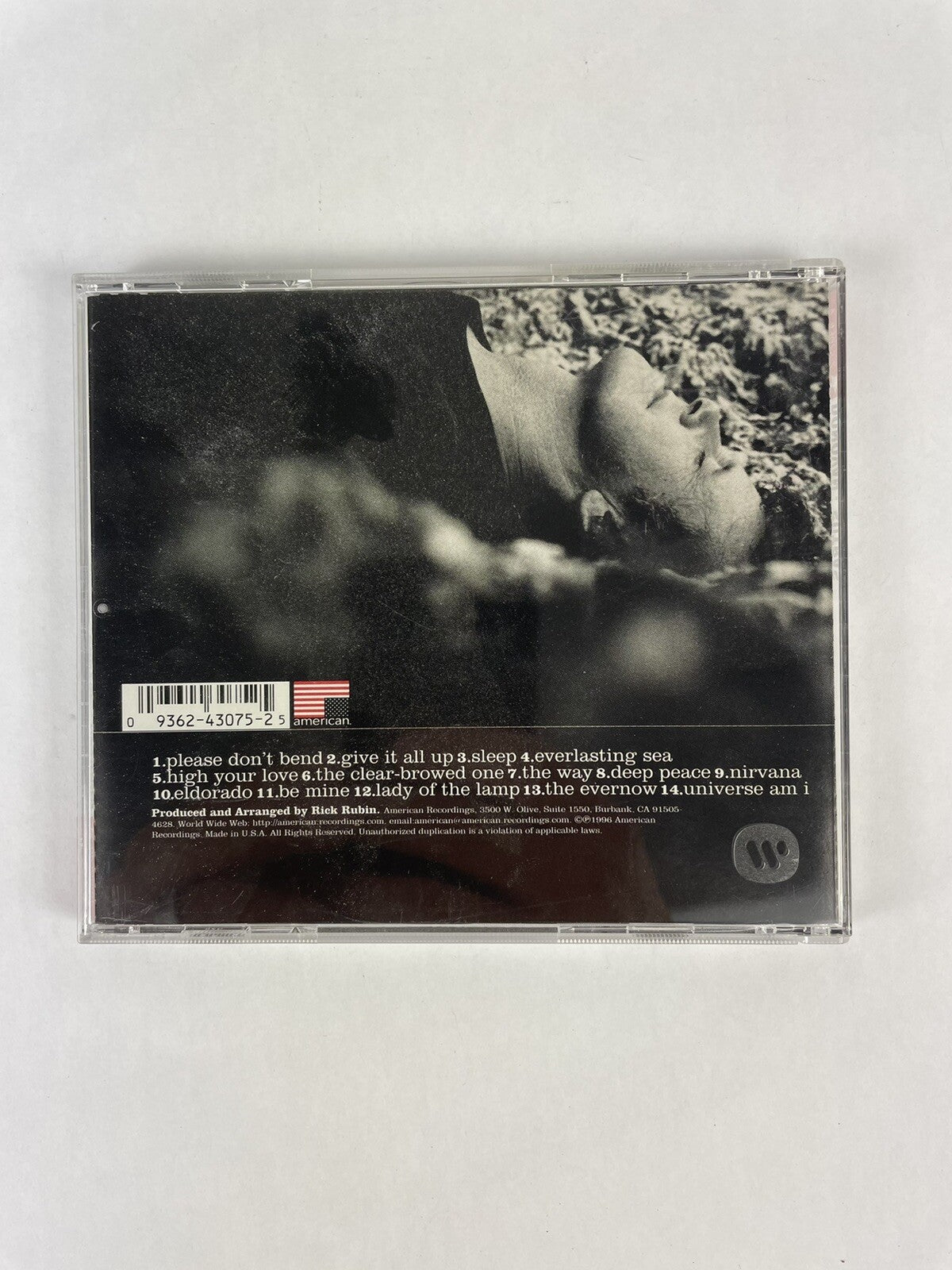 Donovan - Sutras Produced by Rick Rubin (1996) CD #7