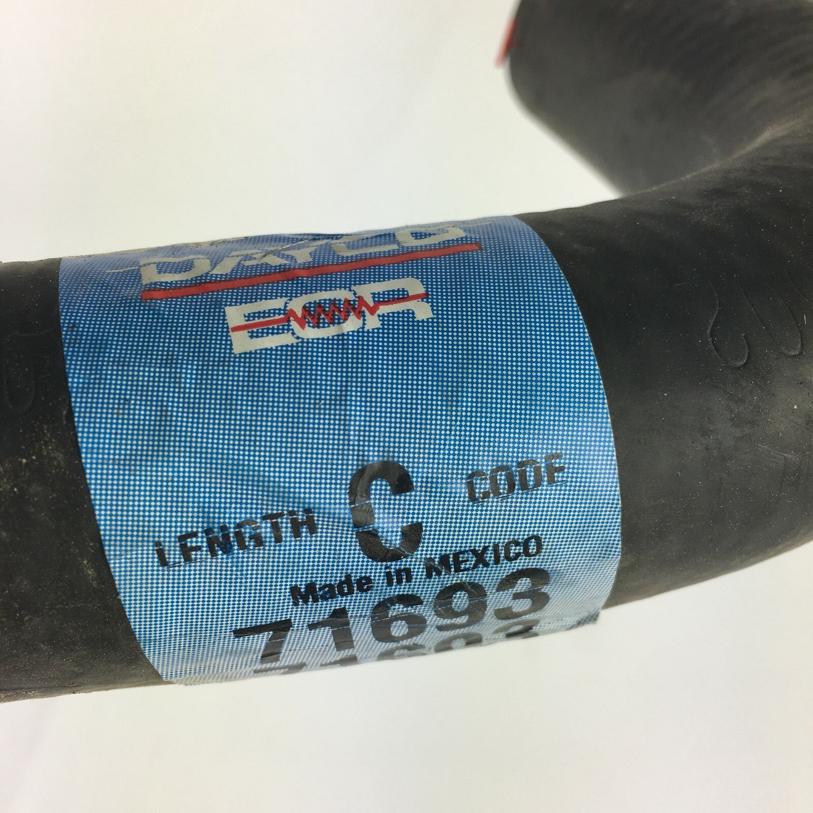 Genuine Dayco ECR Length C Code Automotive Radiator Hose 71693 A13
