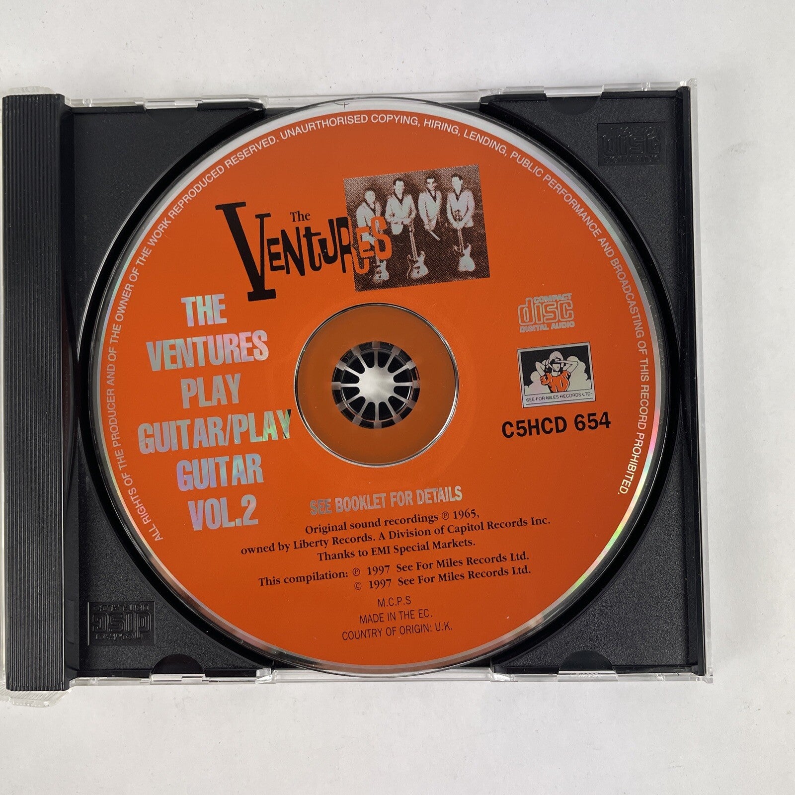 The Ventures Play Guitar/Play Guitar Vol. 2 CD #17
