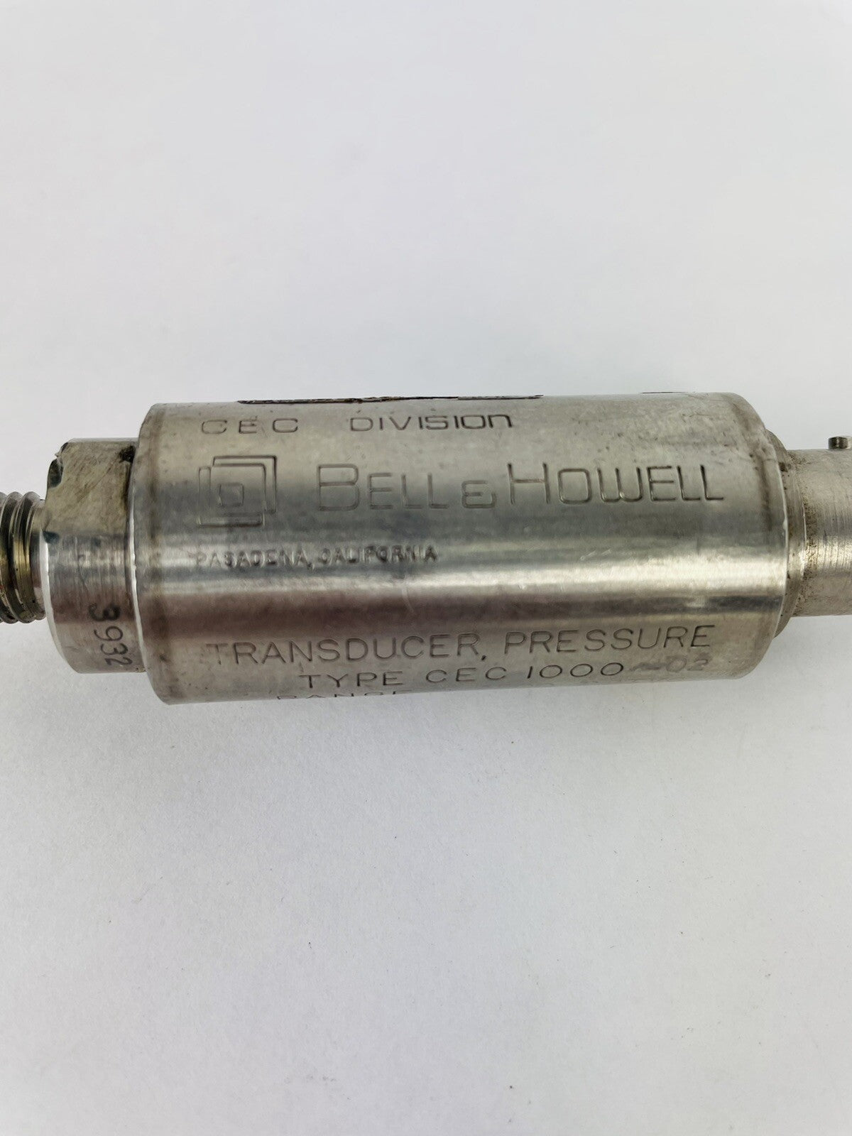 Bell & Howell CEC 1000-02 Pressure Transducer 2500 PSIVG