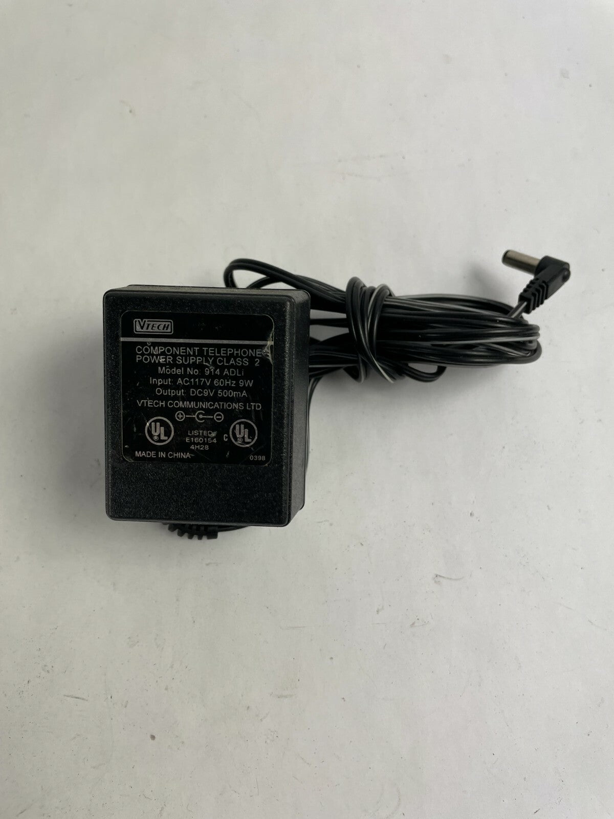 Genuine VTECH 914 ADLi AC Adapter Output 9 V 500mA Power Supply Adapter A40