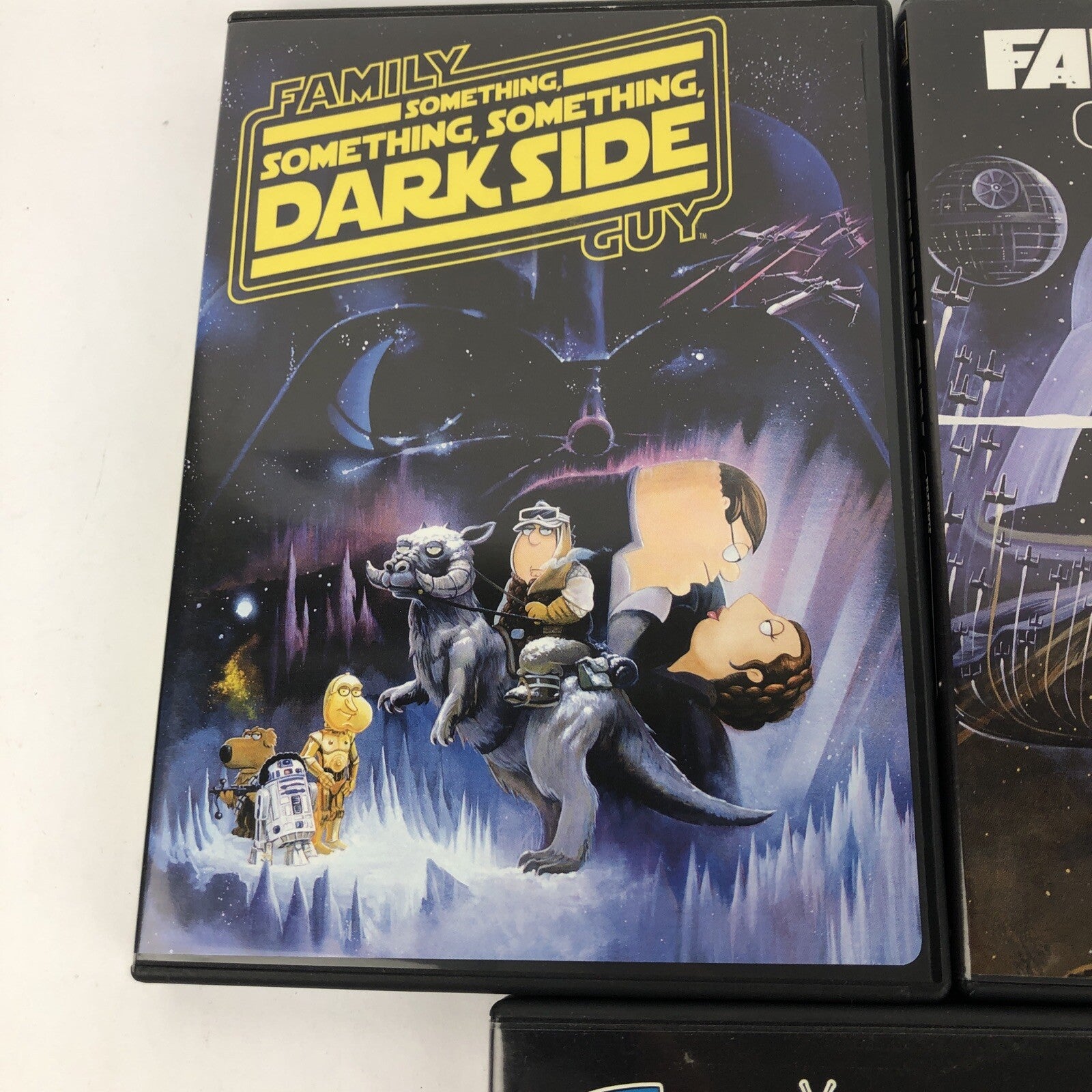 Family Guy DVD Bundle Lot Something Dark Side, Blue Harvest Stewie Griffin Story