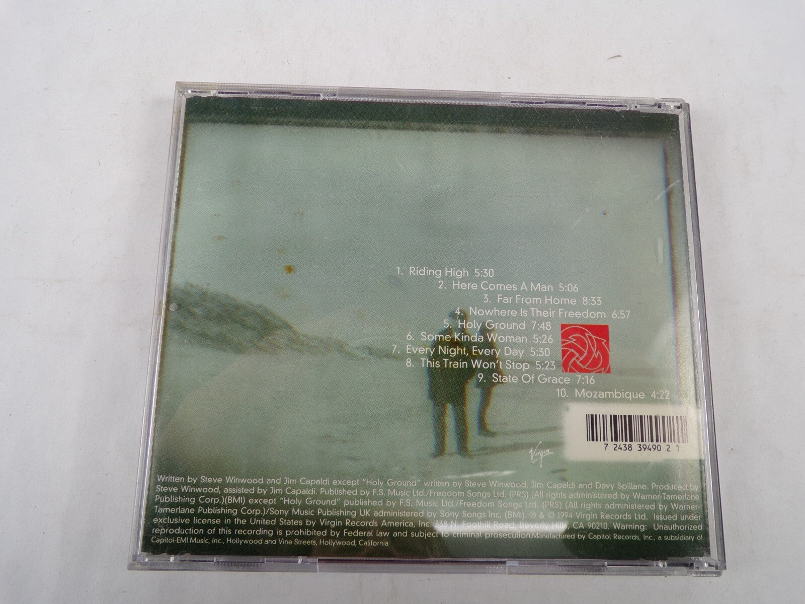 Traffic-Far From Home Riding High Here Comes A Man Holy Ground CD#56