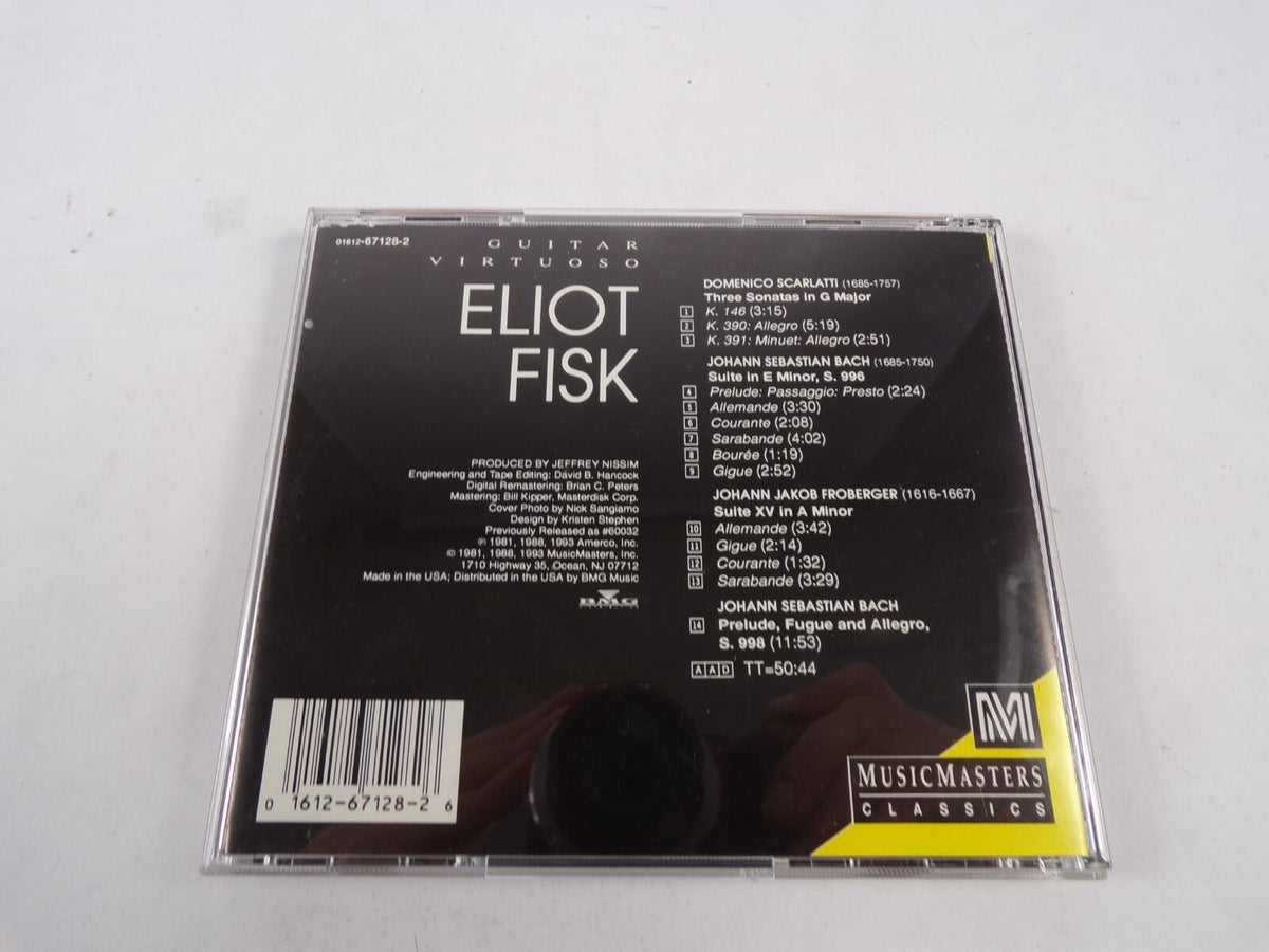 Guitar Virtuoso Eliot Fisk K.146 K.390 Allegro K.391 Minute: Allegro CD #40