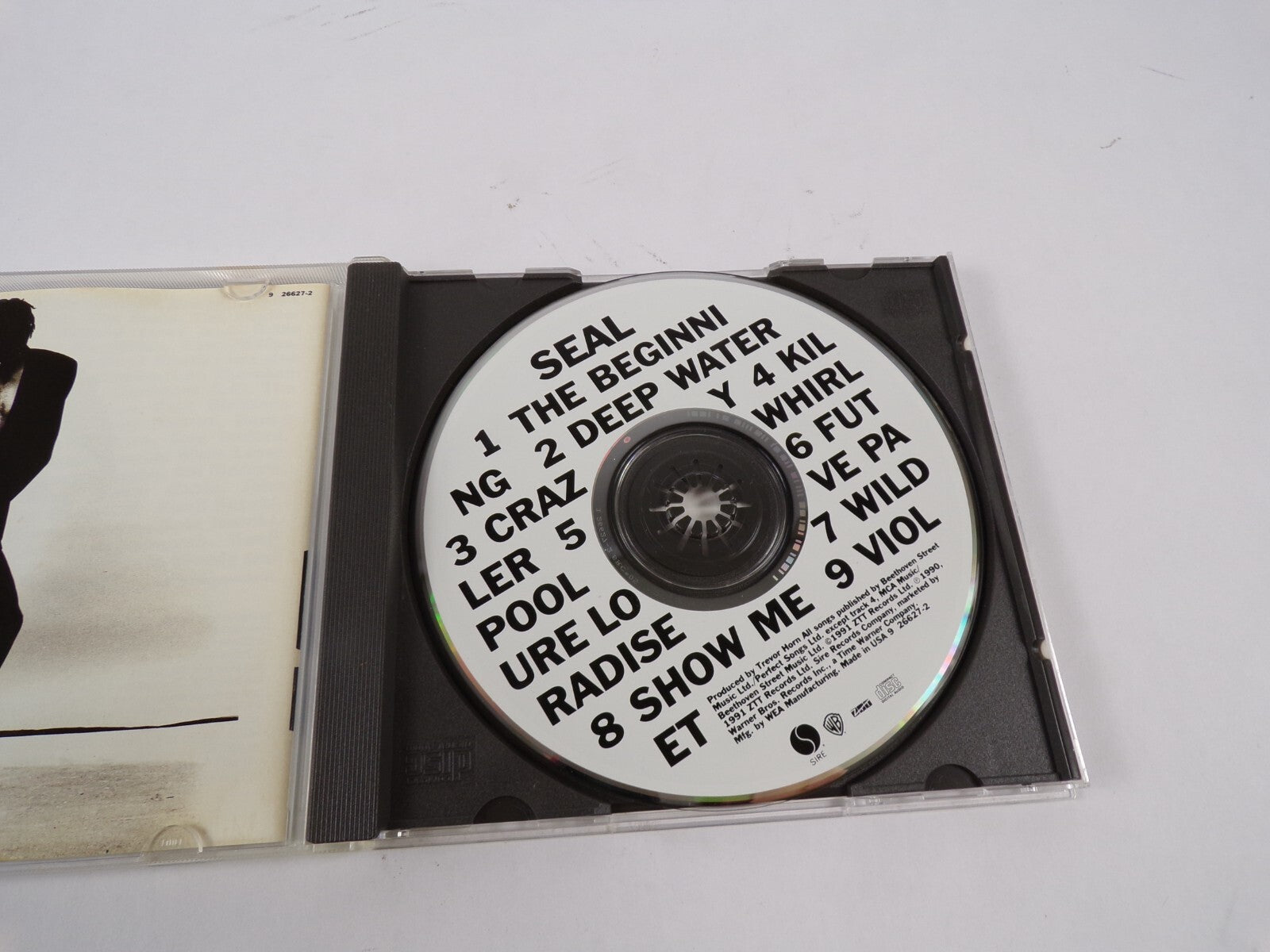 Seal The Beginning Deep Water Crazy Killer Whirlpool Future Love Paradise CD#47