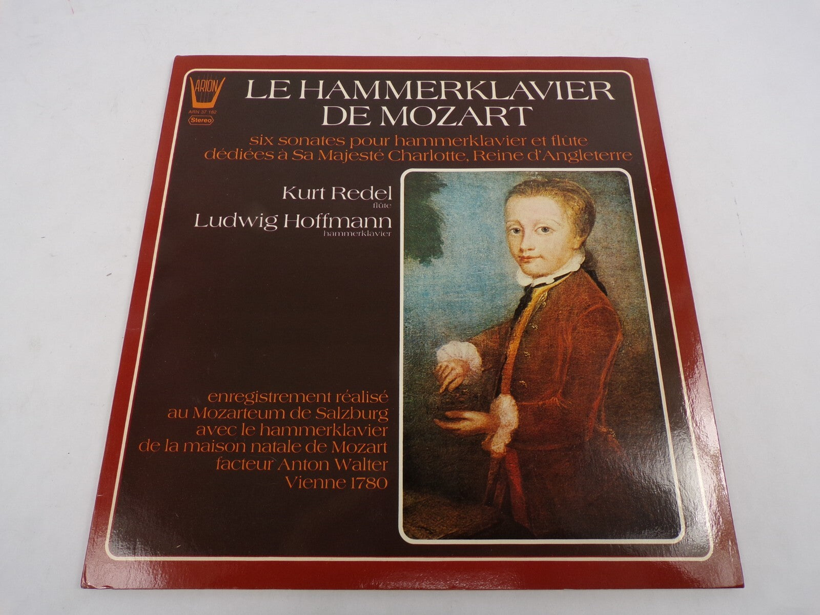 Le Hammerklavier De Mozart Kurt Redel Ludwig Hoffmann Six Sonates Pour Hammerkla