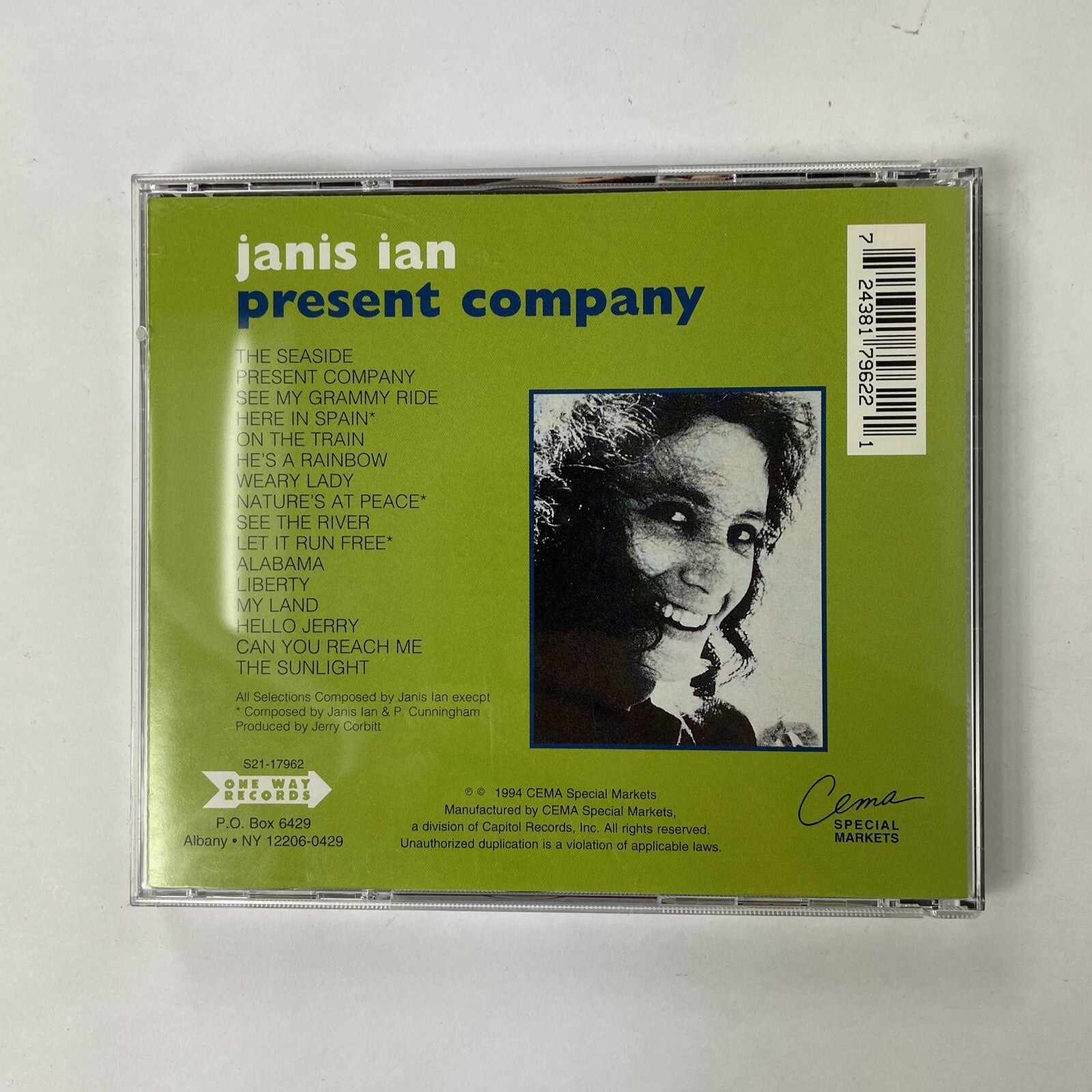 Janis Ian - Present Company (Cd 1994) #20