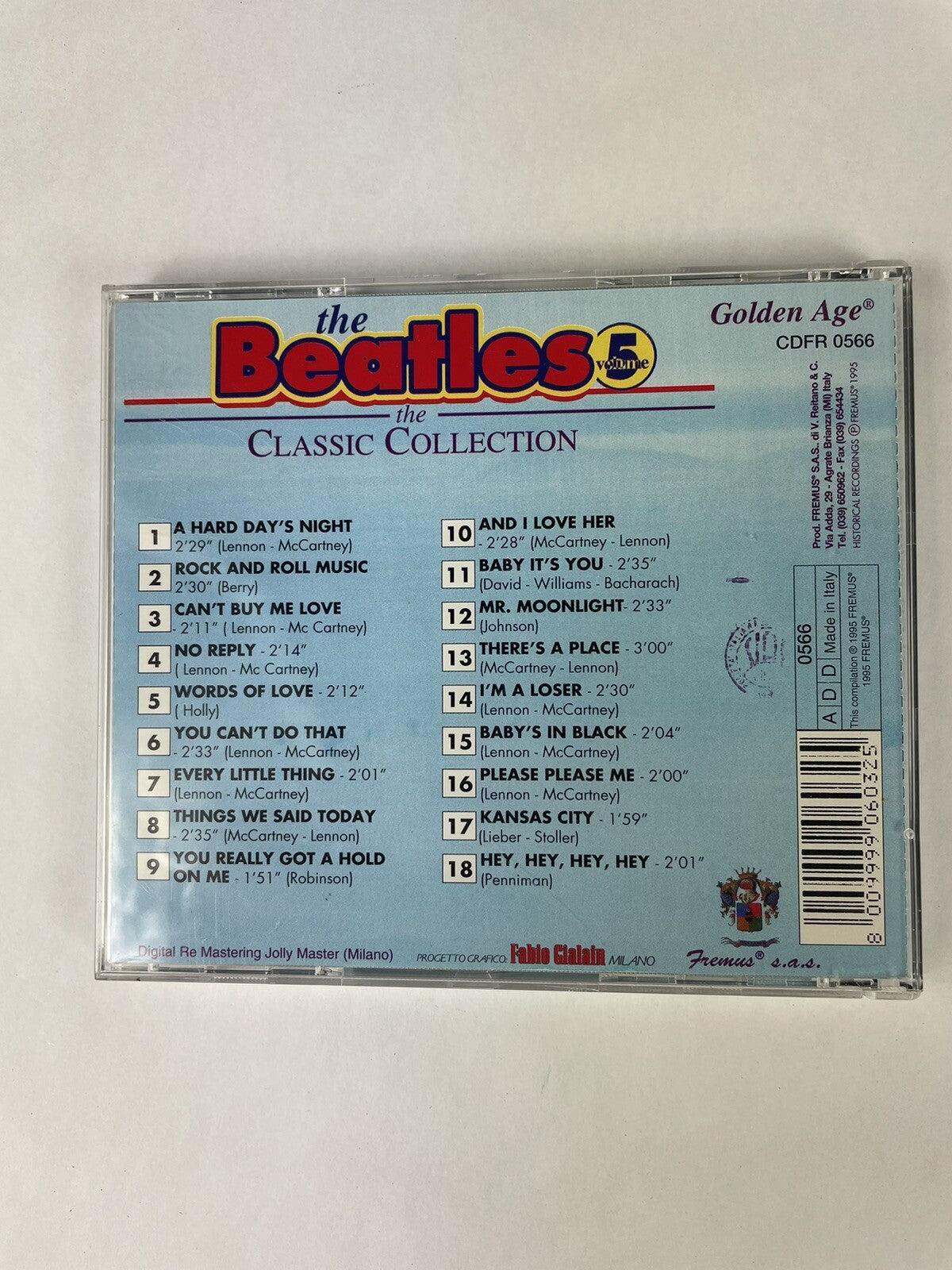 The Beatles Vol. 5 The Classic Collection CD #15