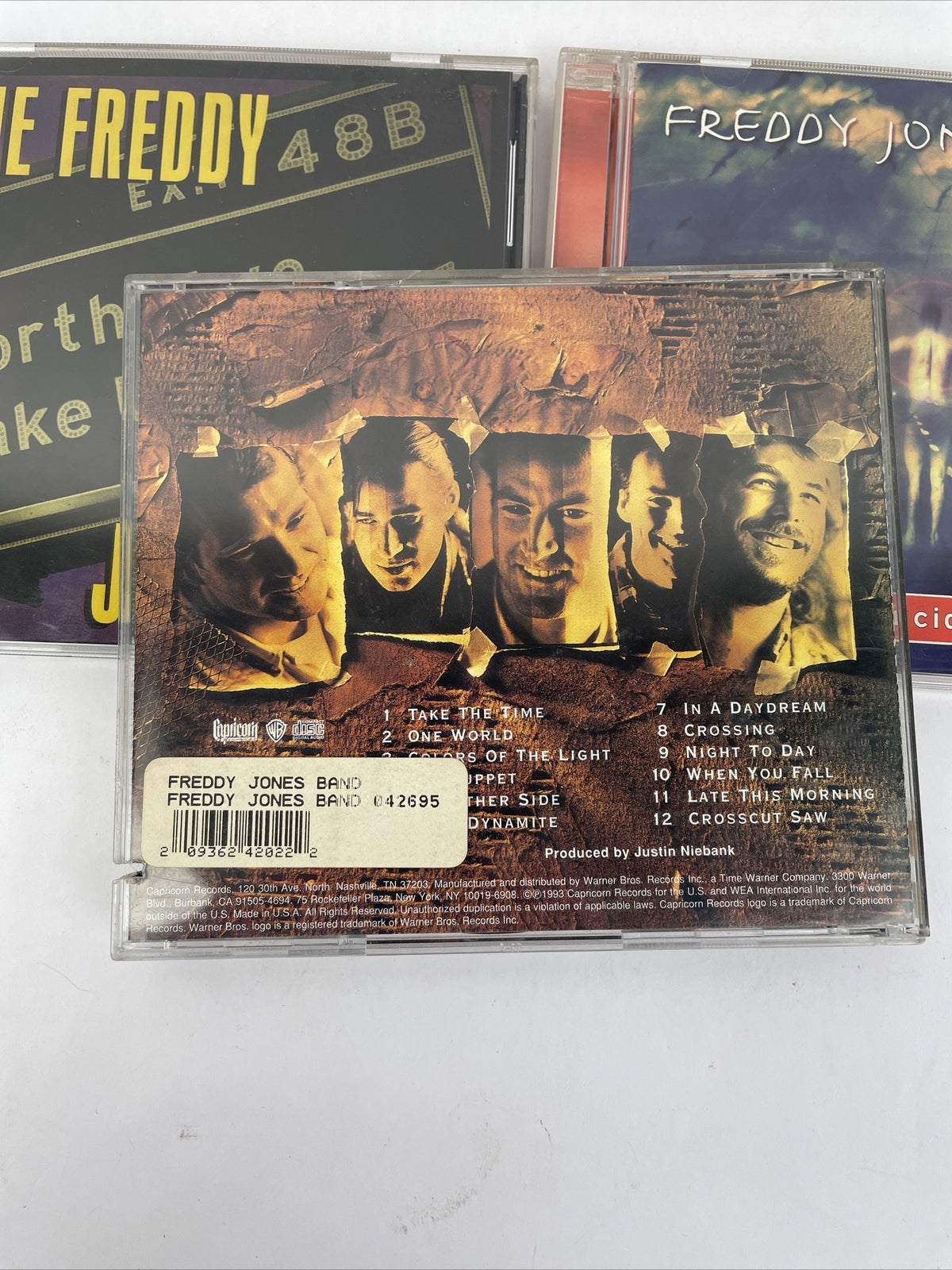 The Freddy Jones Band CD Lot Waiting For The Night North Ave Wake Up Call lucid